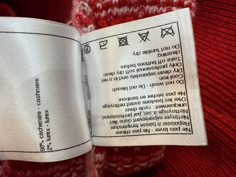 Chanel Chanel Red wool blend cardigan coat Size XS / US 0-2 / IT 36-38 - 8 Thumbnail