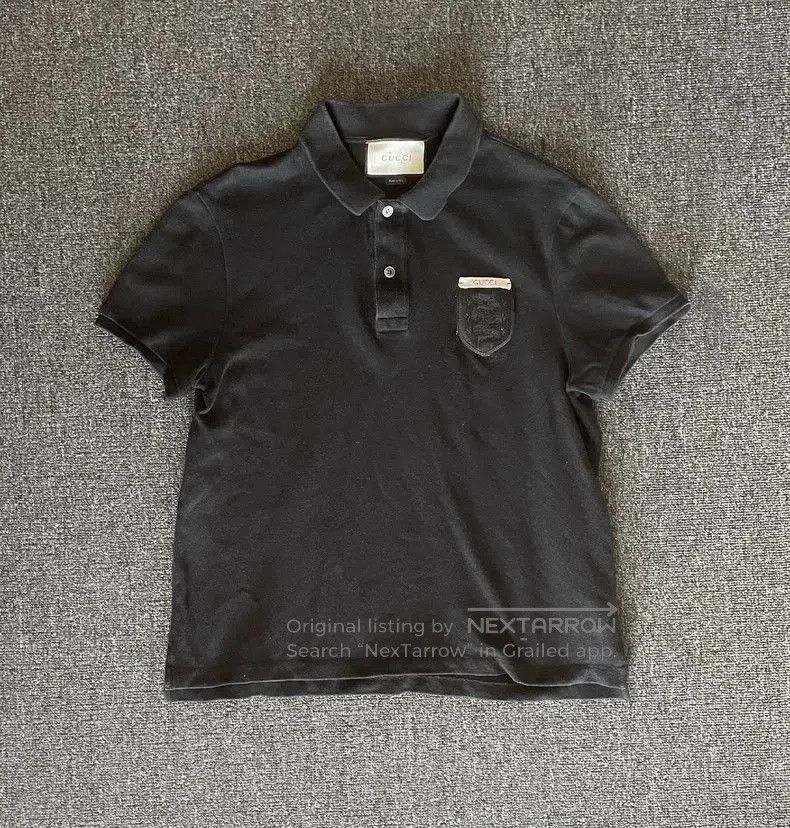 Gucci Gucci Black Short Sleeve Polo Shirt. Size US M / EU 48-50 / 2 - 1 Thumbnail