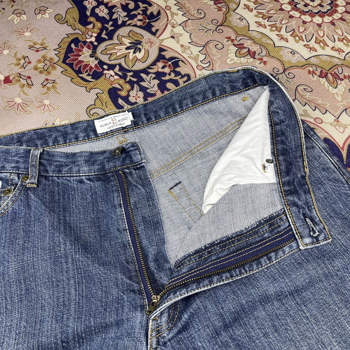 Hysteric Glamour A42 Vintage KaraKuri Japan Multi Pocket Genis Embroidered Size US 35 - 17 Thumbnail