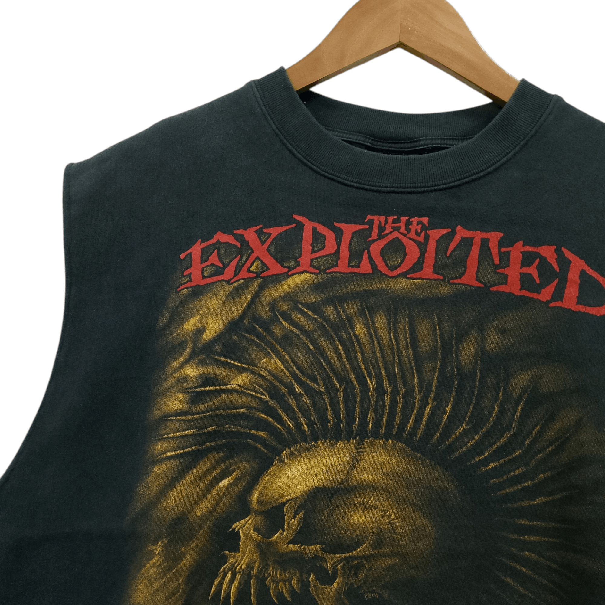 Band Tees Vintage The Exploited “Beat The Bastards” Sweatshirt Size US XL / EU 56 / 4 - 2 Thumbnail