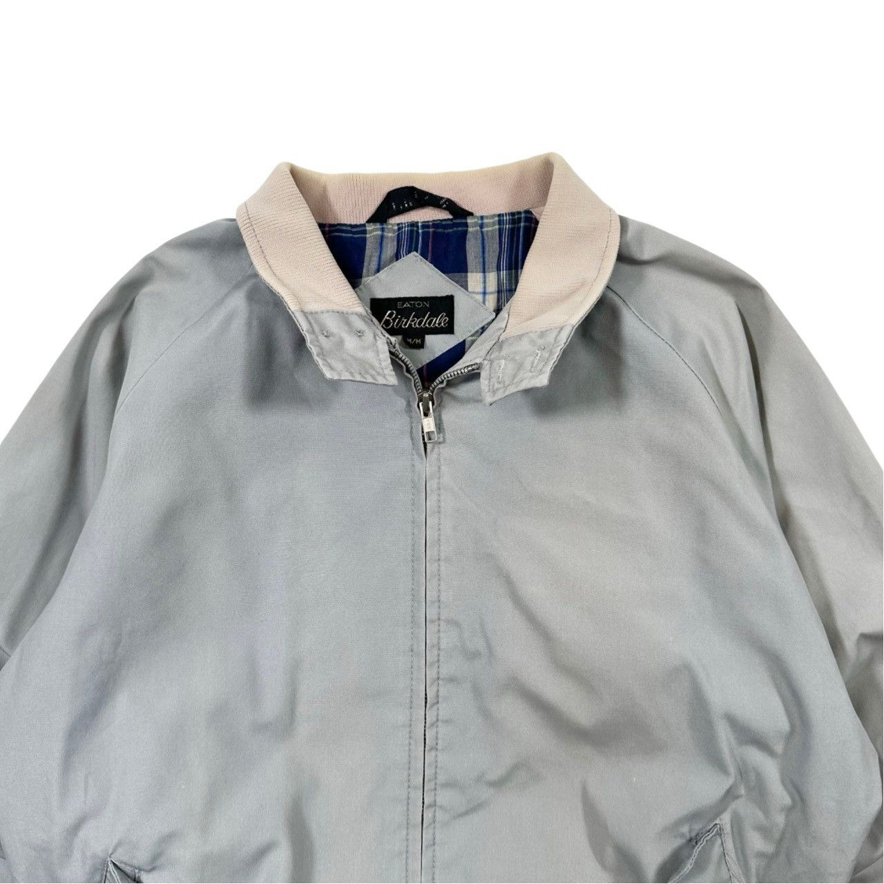 Vintage Vintage 90s Eatons Plaid Lined Beige Light Jacket Size US M / EU 48-50 / 2 - 2 Thumbnail