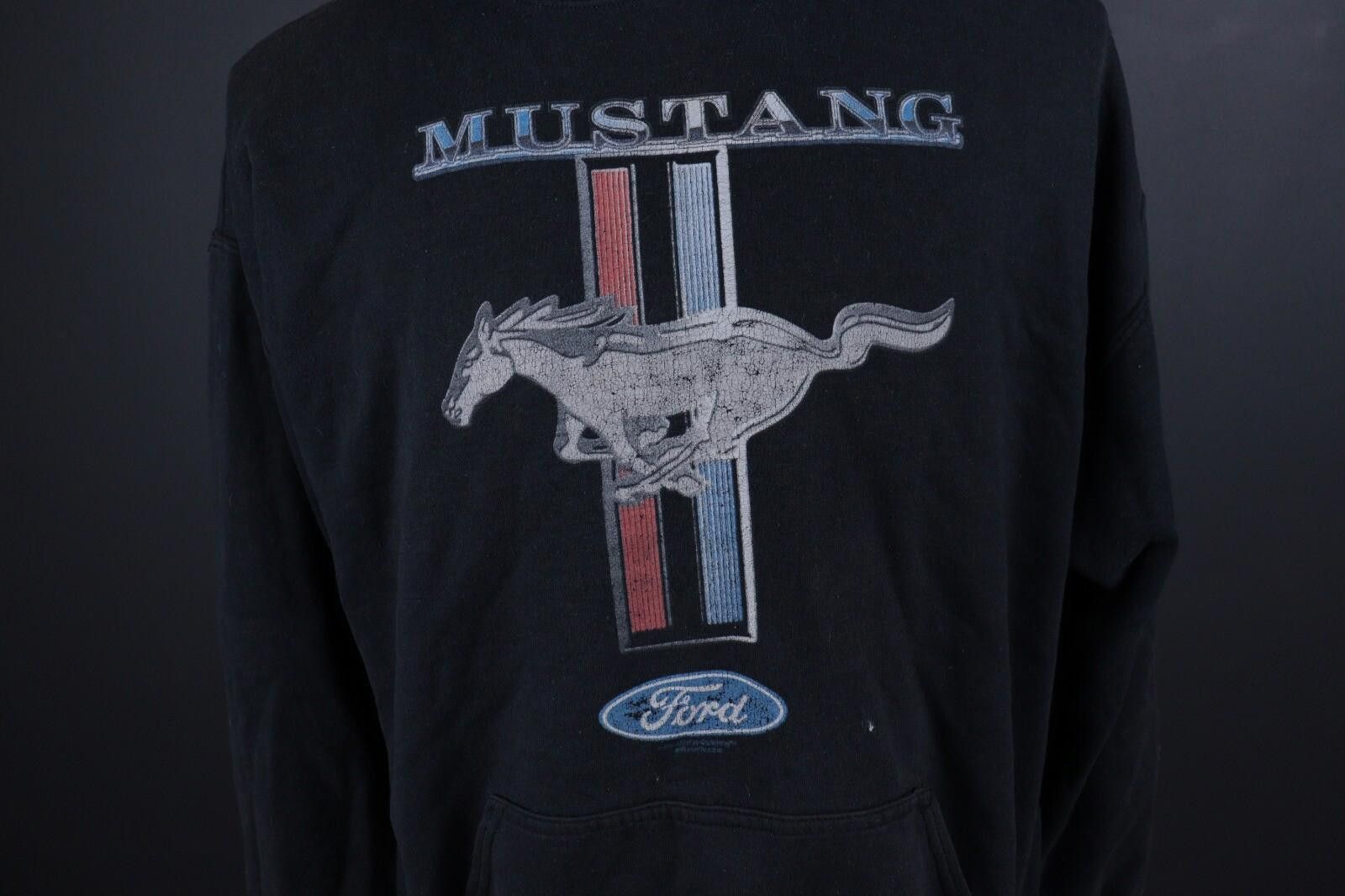 Gildan Gildan Ford Mustang Black Sweatshirt Hoodie Size XL Size US XL / EU 56 / 4 - 4 Thumbnail