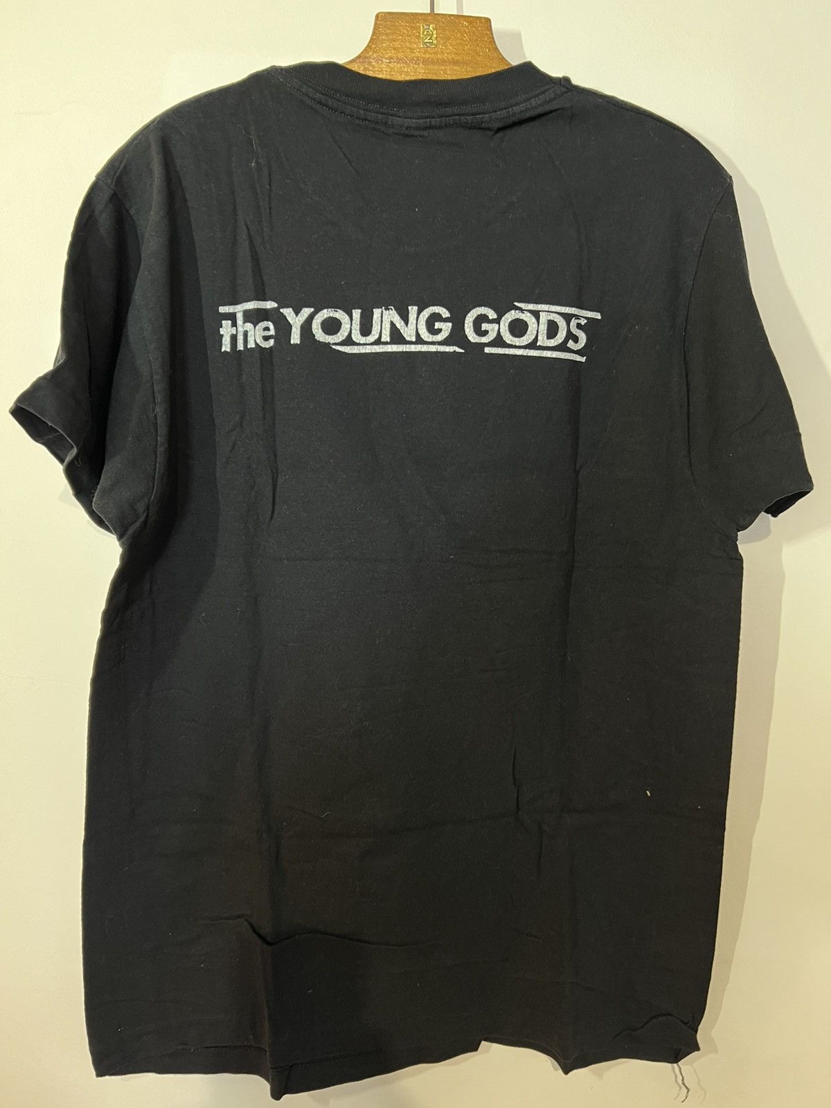 Band Tees vintage the young gods shirt 90s Size US XL / EU 56 / 4 - 4 Thumbnail