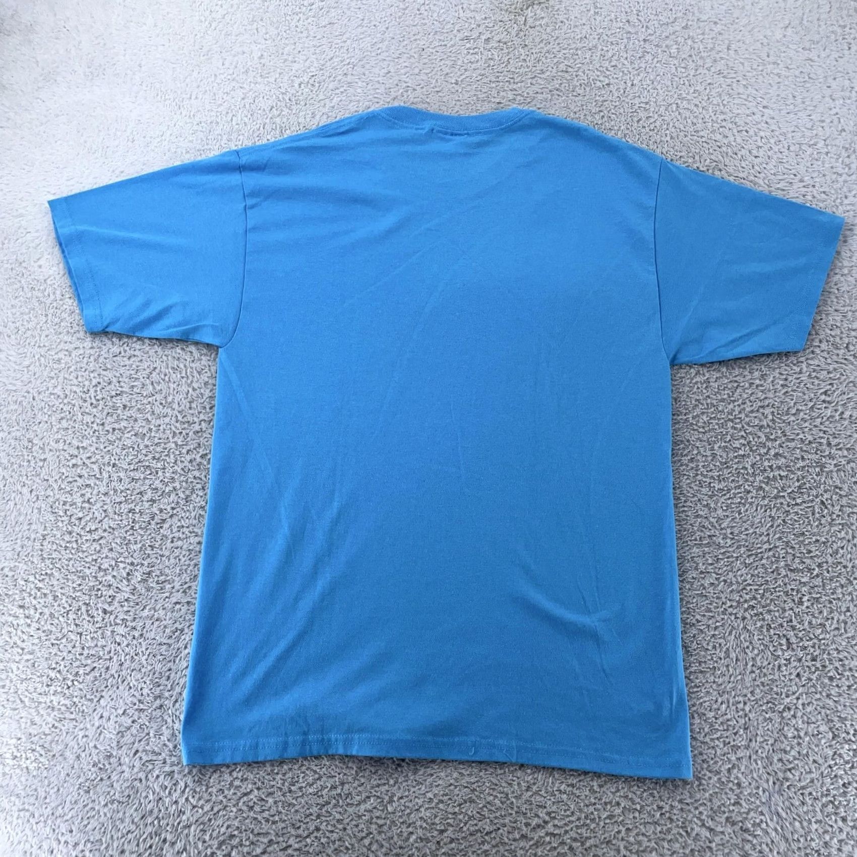 Hanes VINTAGE Hanes Blank Blue Shirt Mens M 50/50 Cotton Polyester Crewneck Tee Shirt Size US M / EU 48-50 / 2 - 5 Thumbnail