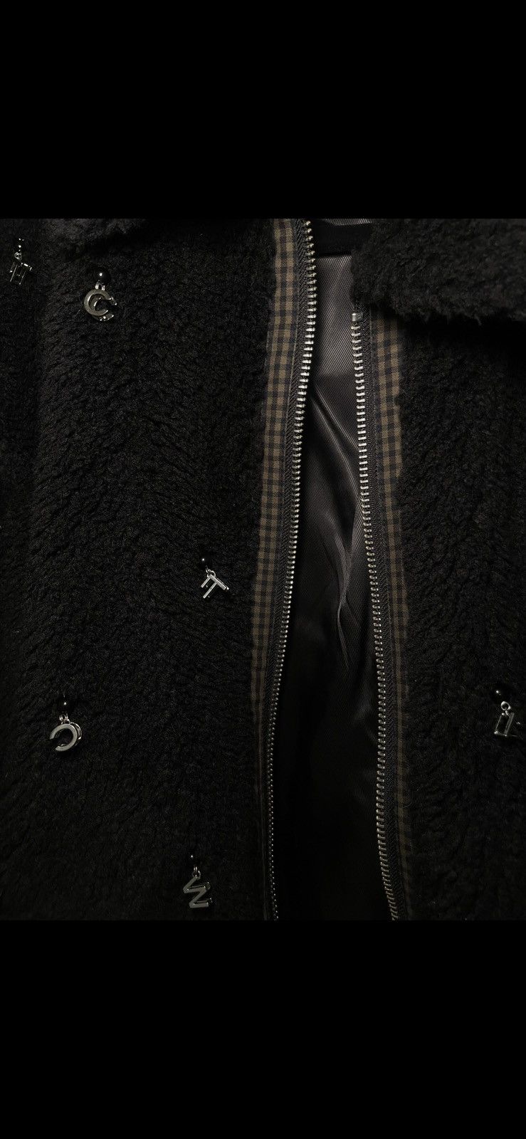 Feng Chen Wang Feng Chen Wang Black Fur Jacket Size US M / EU 48-50 / 2 - 5 Thumbnail