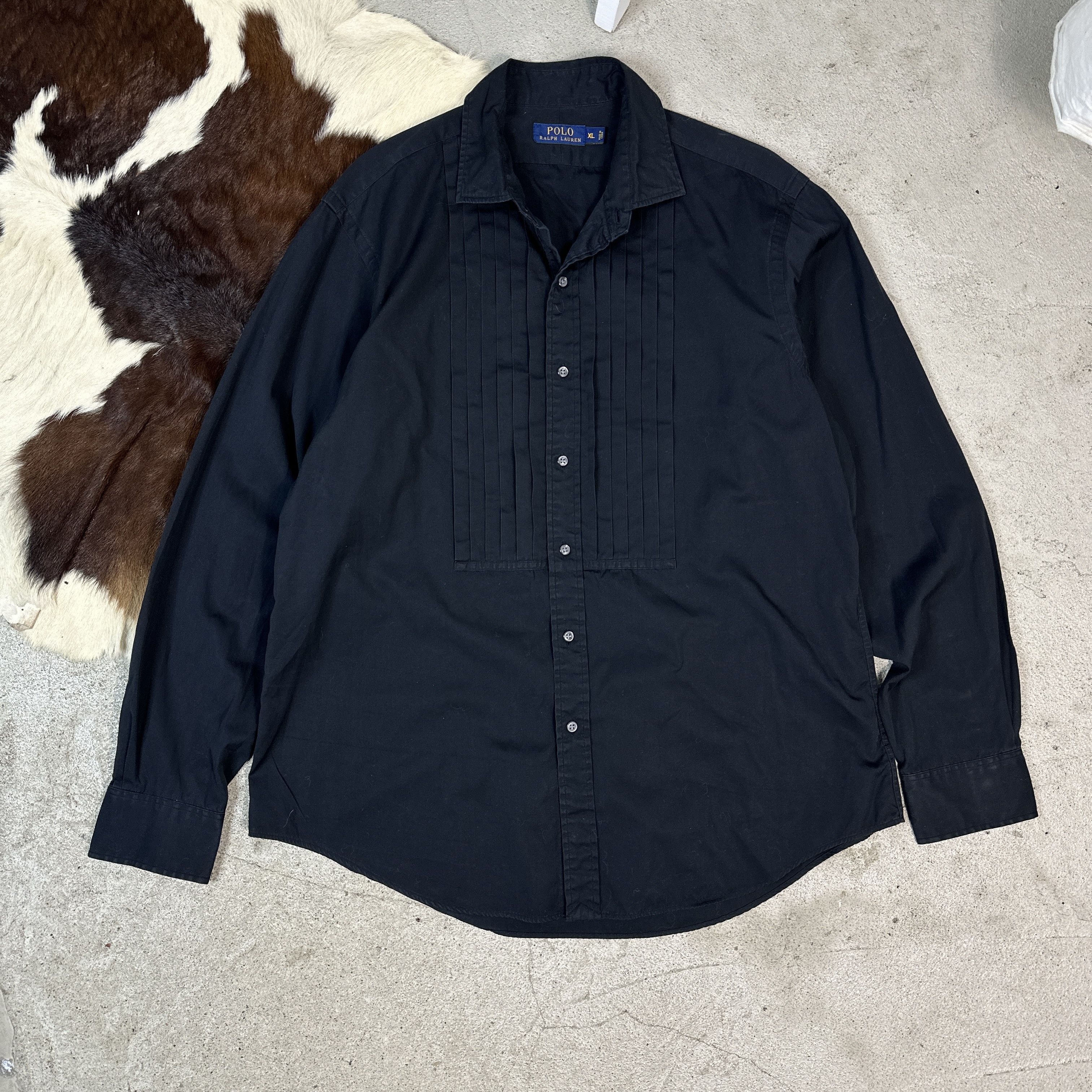 Polo Ralph Lauren × Vintage Polo Ralph Lauren Shirt Size US XL / EU 56 / 4 - 2 Thumbnail