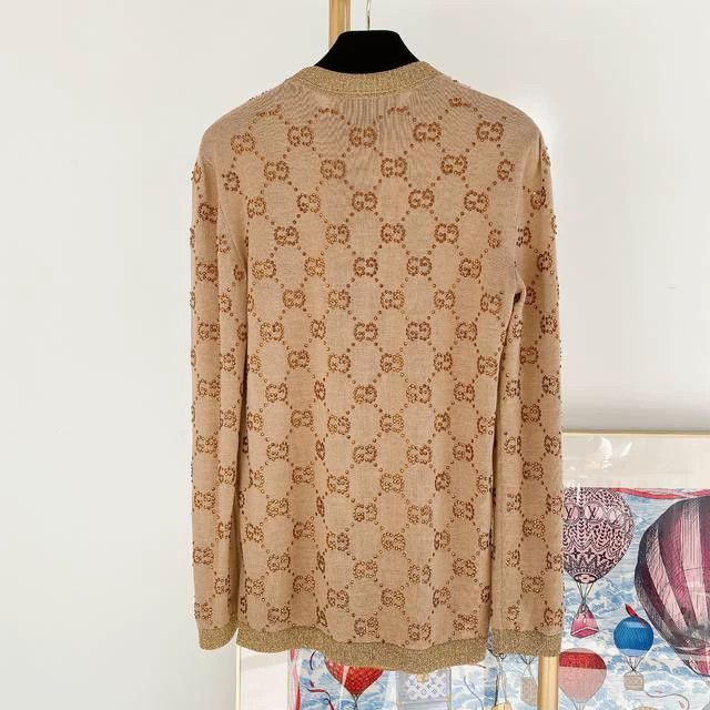 Gucci Gucci Wool rhinestone knitwear Size US XS / EU 42 / 0 - 2 Thumbnail