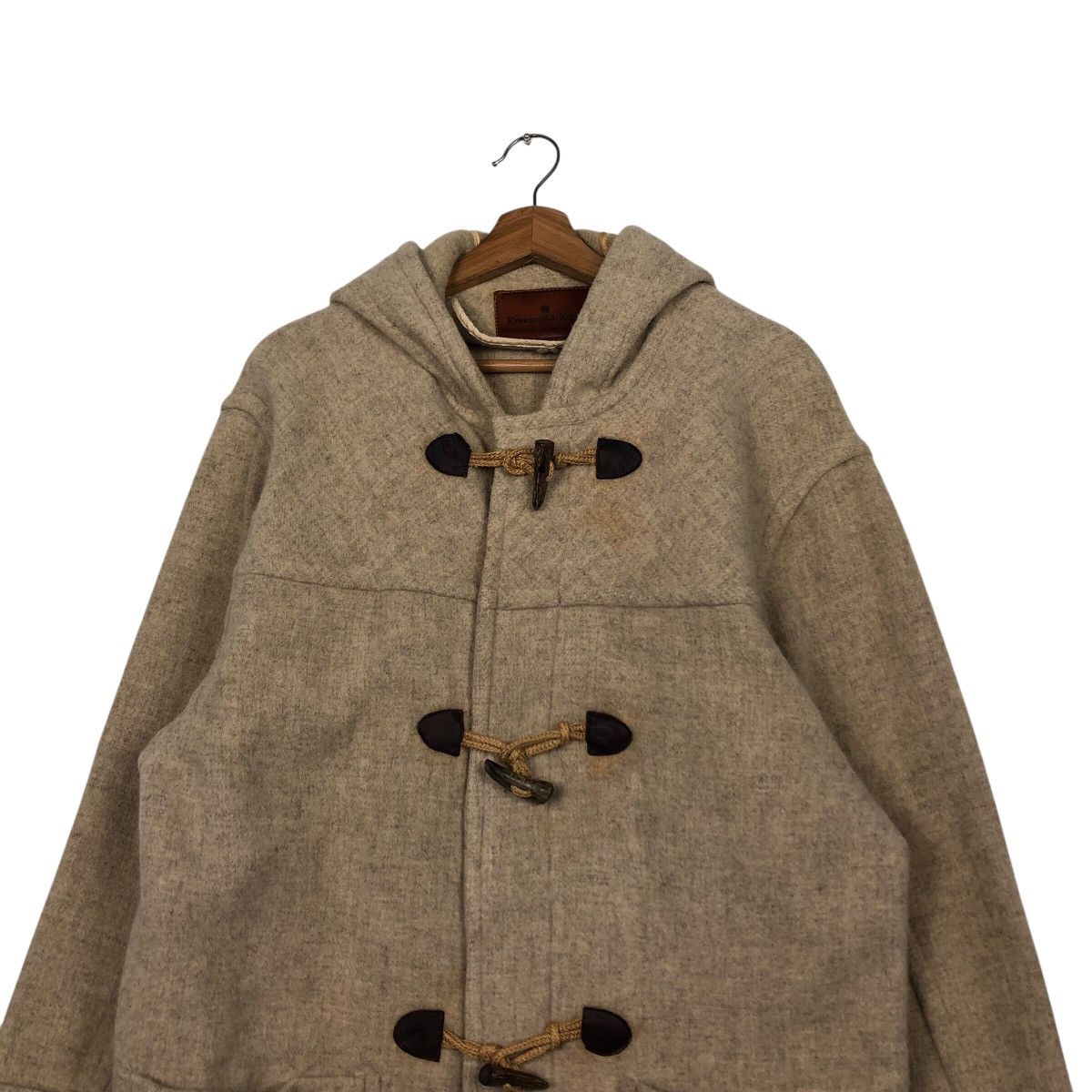 Ermenegildo Zegna 📌Vintage Wool Duffle Coats Ermenegildo Zegna Size US M / EU 48-50 / 2 - 4 Thumbnail