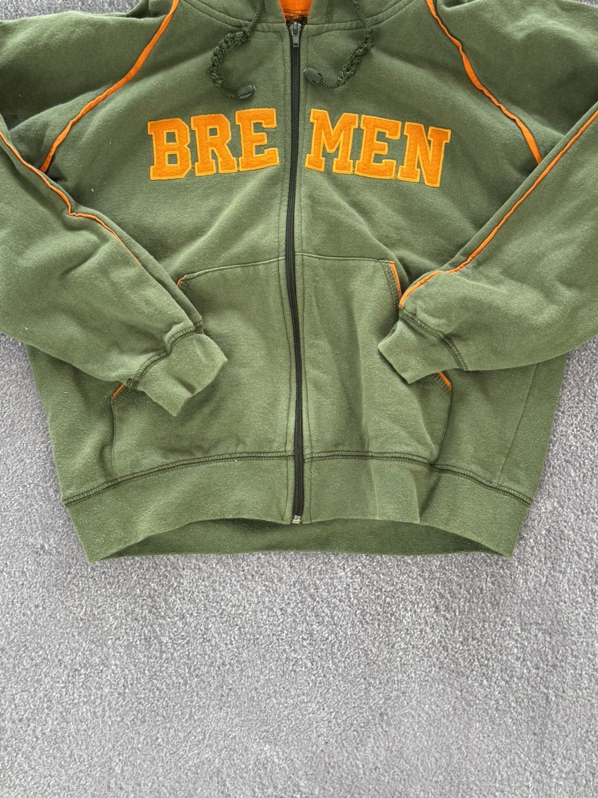Vintage 80s Werder Bremen Hooded Sweatshirt Size US M / EU 48-50 / 2 - 3 Thumbnail