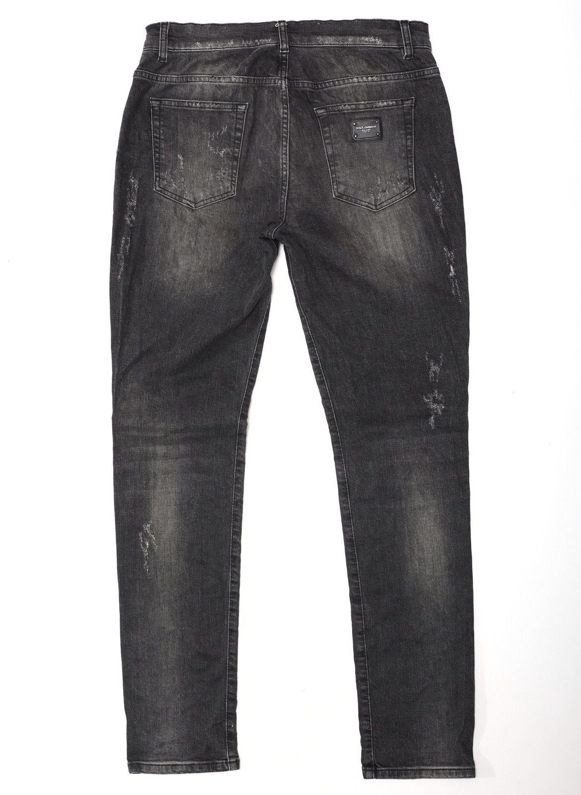 Dolce & Gabbana Dolce Gabbana Slim Grey Denim Jeans Distressed Size US 34 / EU 50 - 21 Thumbnail