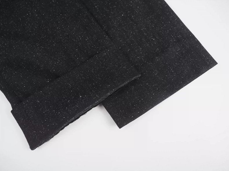 Dior Dior size US 50 Black snowflake wool-silk blend trousers Size US 34 / EU 50 - 6 Thumbnail