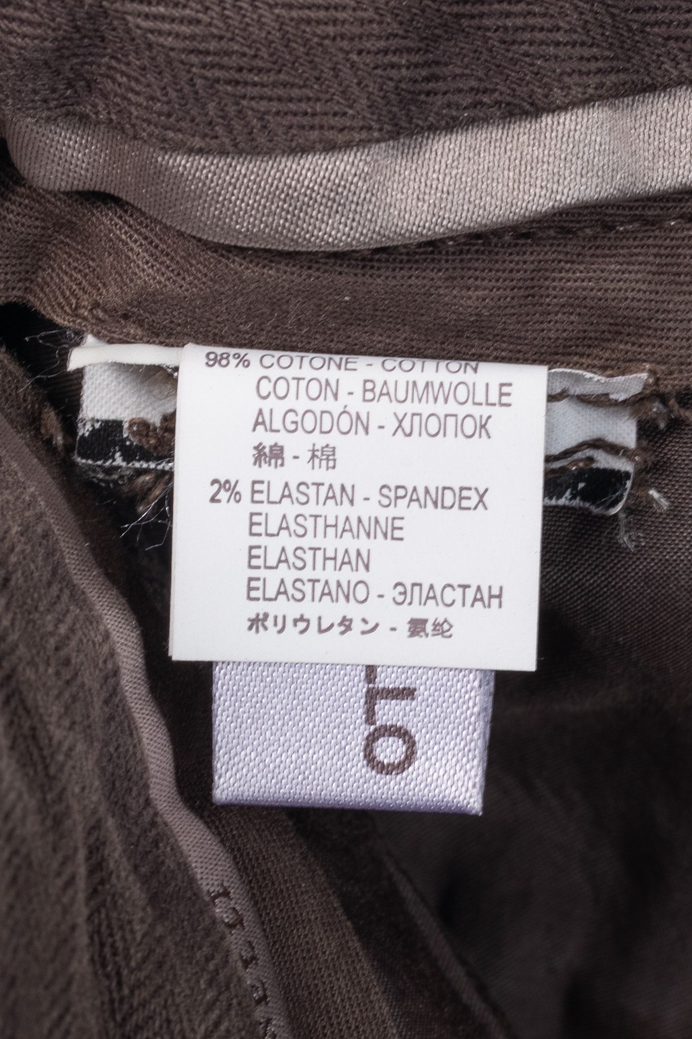 Brunello Cucinelli Brunello Cucinelli Brown Velvet Slim-Fit Pants Size 27" / US 4 / IT 40 - 12 Thumbnail