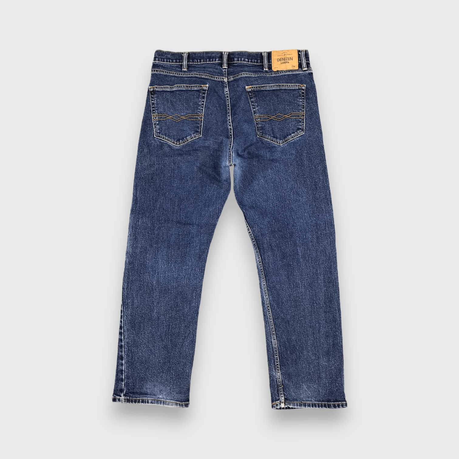 Levi's Vintage Levs 236 Jeans Blue Wash Denim-J1076 Size US 38 / EU 54 - 2 Thumbnail