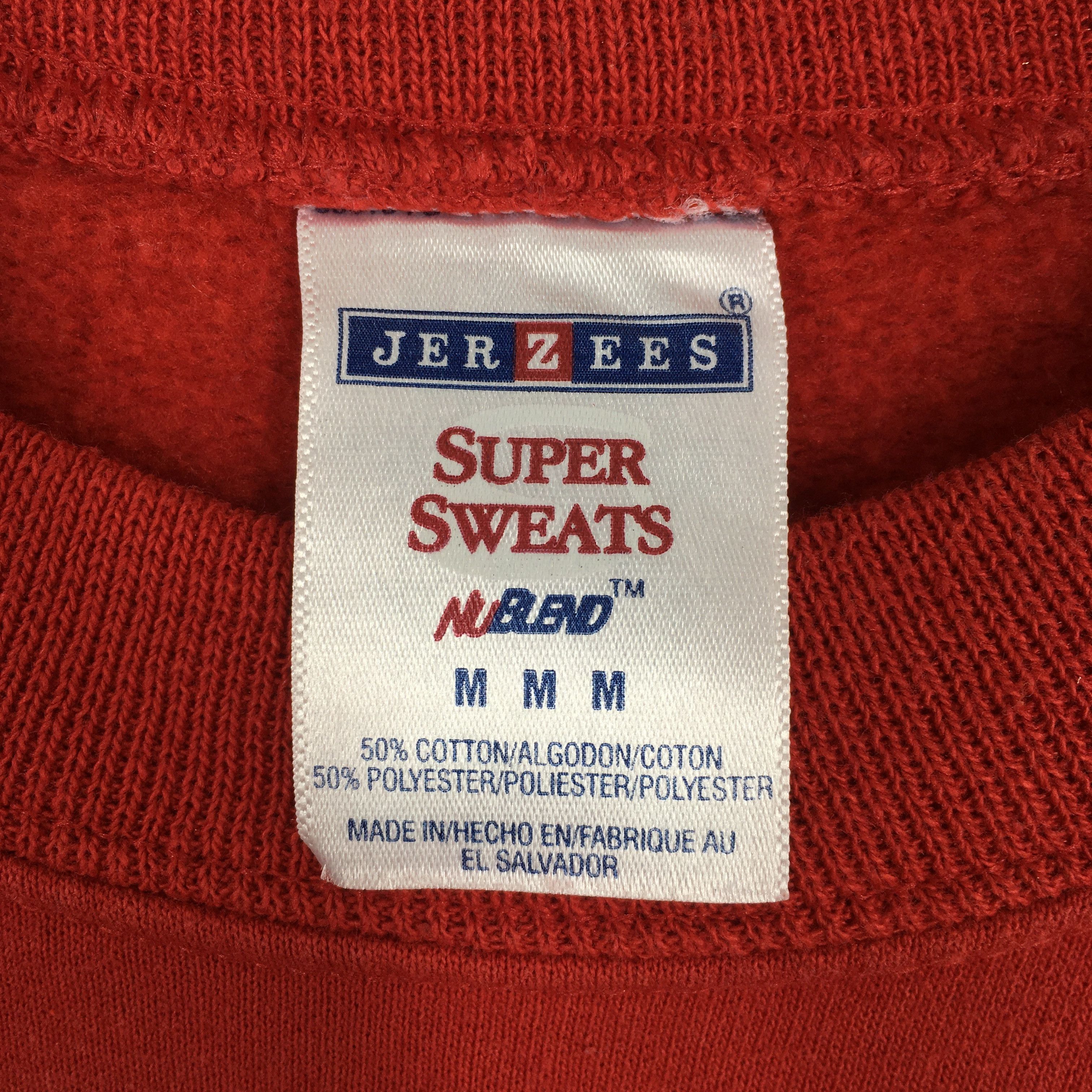Jerzees Vintage Newton Softball Athletics Red Sweatshirt Medium Size US M / EU 48-50 / 2 - 5 Thumbnail