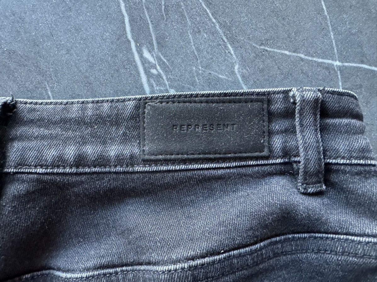 Represent Clo. WIDE AWAKE DESTROYER DENIM JEANS Size US 32 / EU 48 - 6 Thumbnail