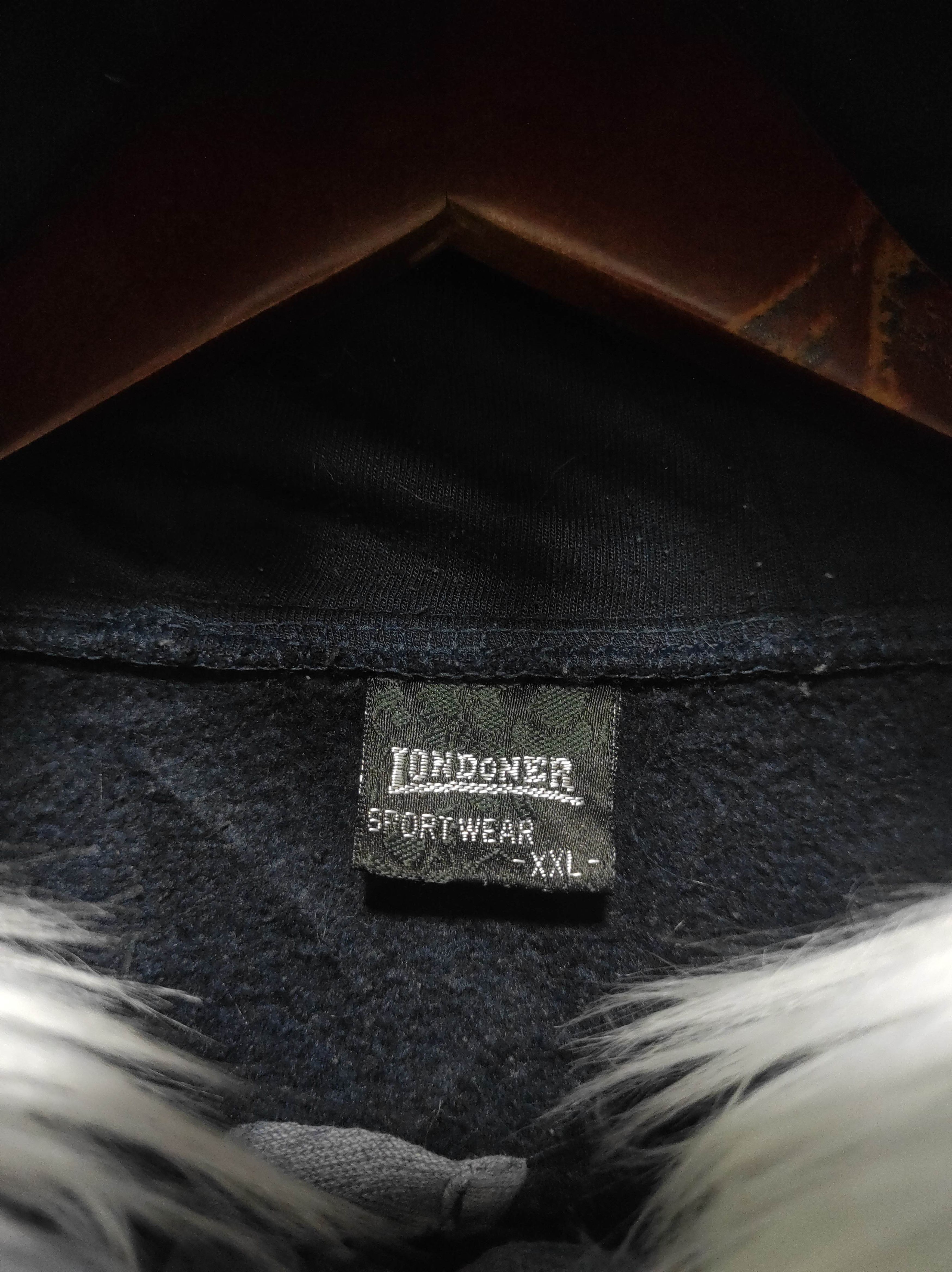 Hysteric Glamour Londoner Stripes zip Fur Hoodie IfSixWasNine LGB style Size US L / EU 52-54 / 3 - 9 Thumbnail