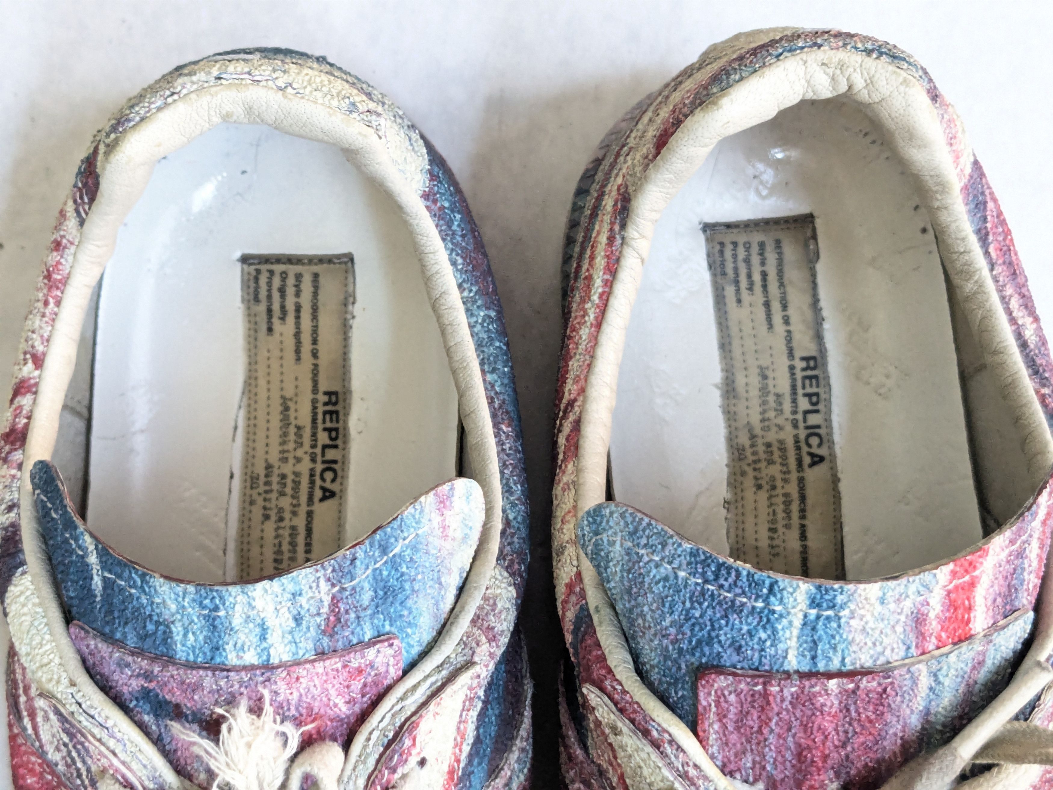Maison Margiela Maison Margiela Replica GAT 12 45 Multicolor Rainbow Size US 12 / EU 45 - 6 Thumbnail