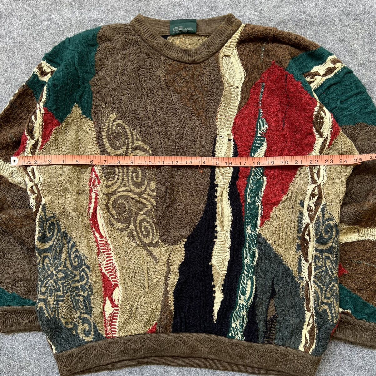 Coogi × Vintage Crazy Vintage Coogi 3D Cable Knit Sweater Size US M / EU 48-50 / 2 - 6 Thumbnail