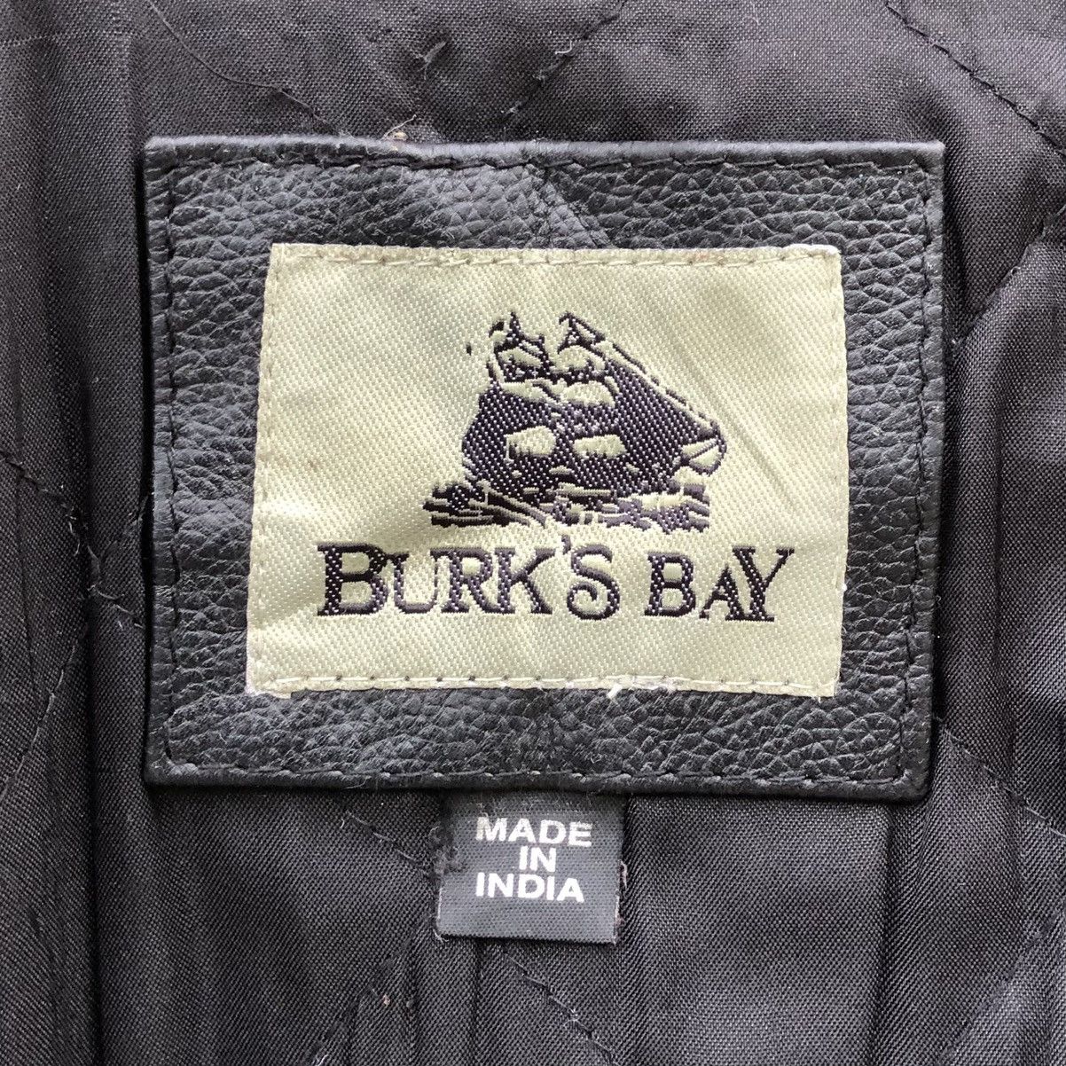 Vintage Vintage BURK’S BAY Wool Leather Varsity Jacket Size US M / EU 48-50 / 2 - 22 Thumbnail
