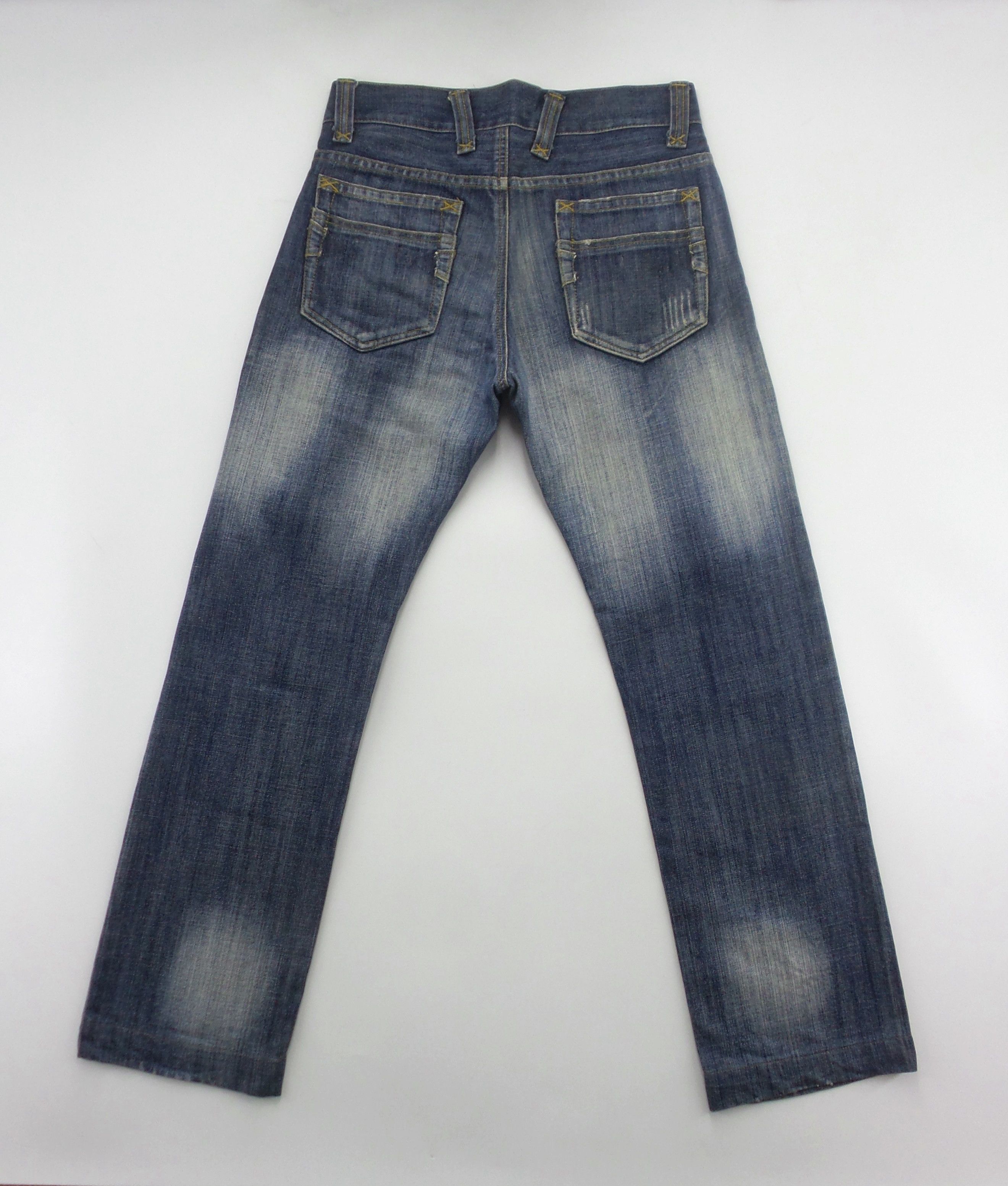 Dolce & Gabbana Dolce & Gabbana Button Fly Stonewashed Jeans W31xL40 Size US 31 - 12 Thumbnail