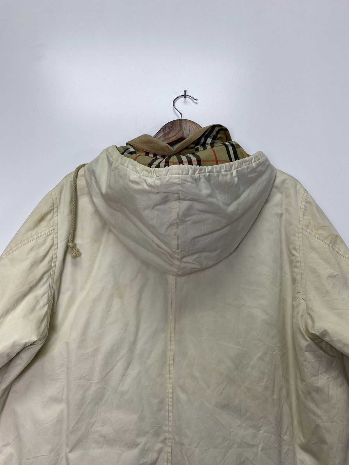Burberry Vintage Burberry Hoodie Jacket Size US XL / EU 56 / 4 - 19 Thumbnail