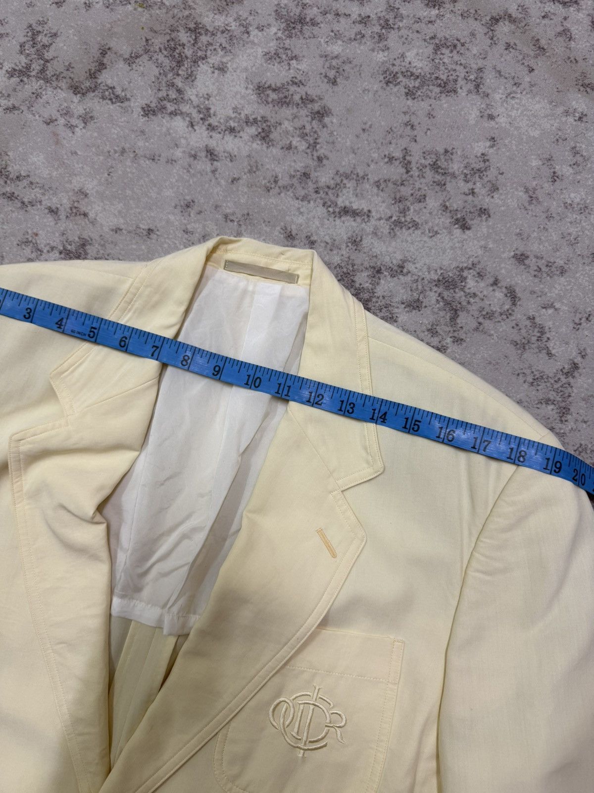 Christian Dior Monsieur VINTAGE 90s CHRISTIAN DIOR EMBROIDERY LOGO CASUAL BLAZER Size US L / EU 52-54 / 3 - 18 Thumbnail