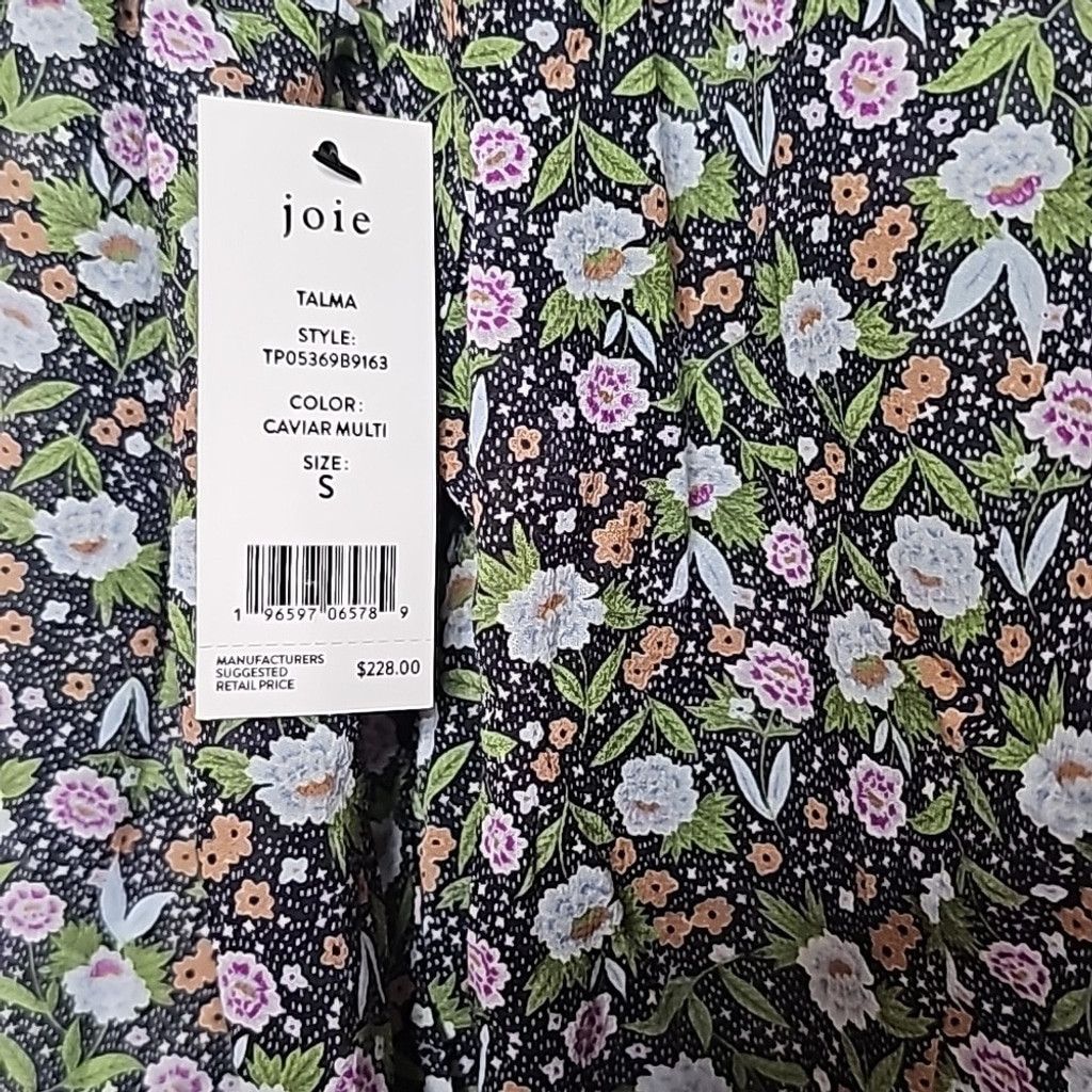 Joie NWT Joie Talma Ballon Sleeve sweetheart floral blouse sz S Size S / US 4 / IT 40 - 11 Thumbnail