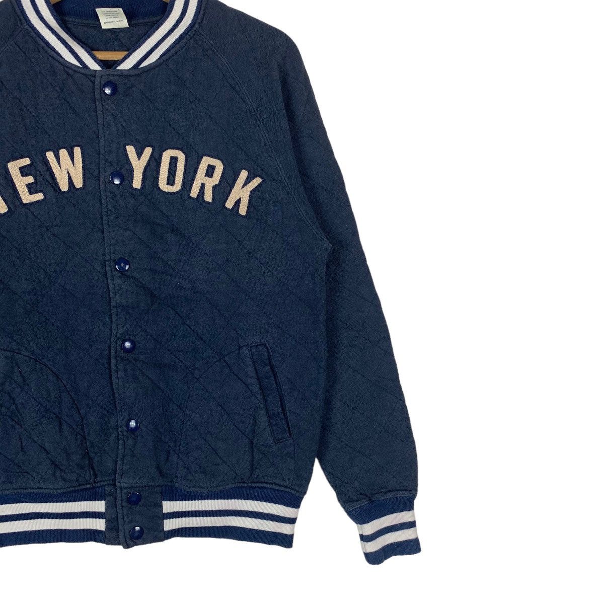 Vintage Cheswick Sports Wear New York Spell Out Snap Button