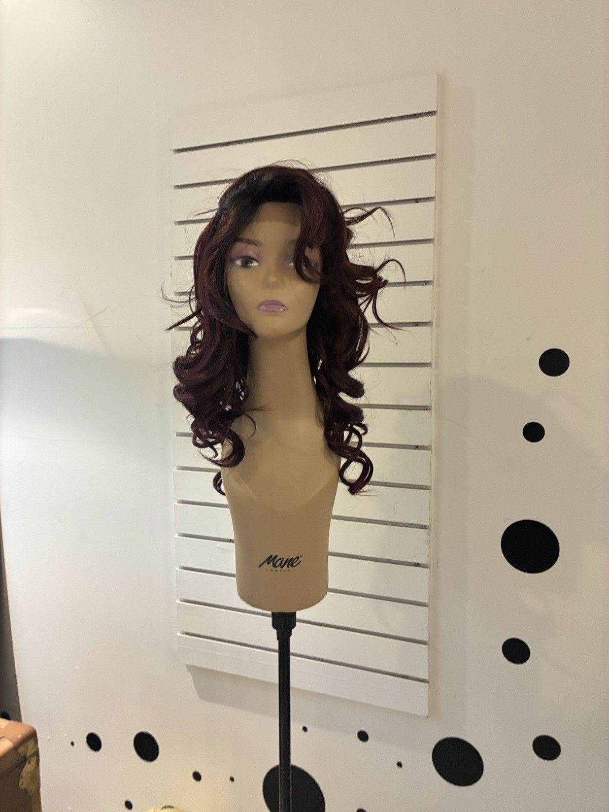 Other Burgundy 18 inch hd lace front wig Size ONE SIZE - 7 Thumbnail