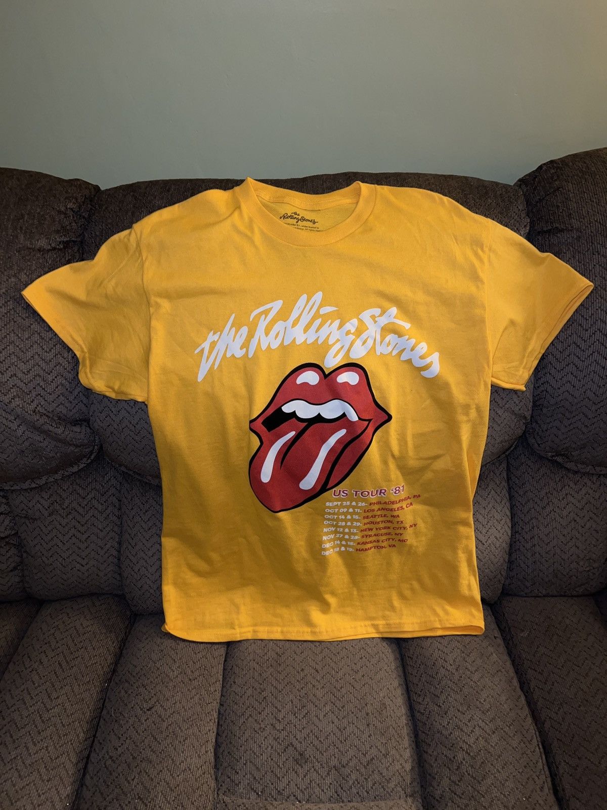 The Rolling Stones The Rolling Stones US Tour ‘81 Tee Size US M / EU 48-50 / 2 - 1 Thumbnail