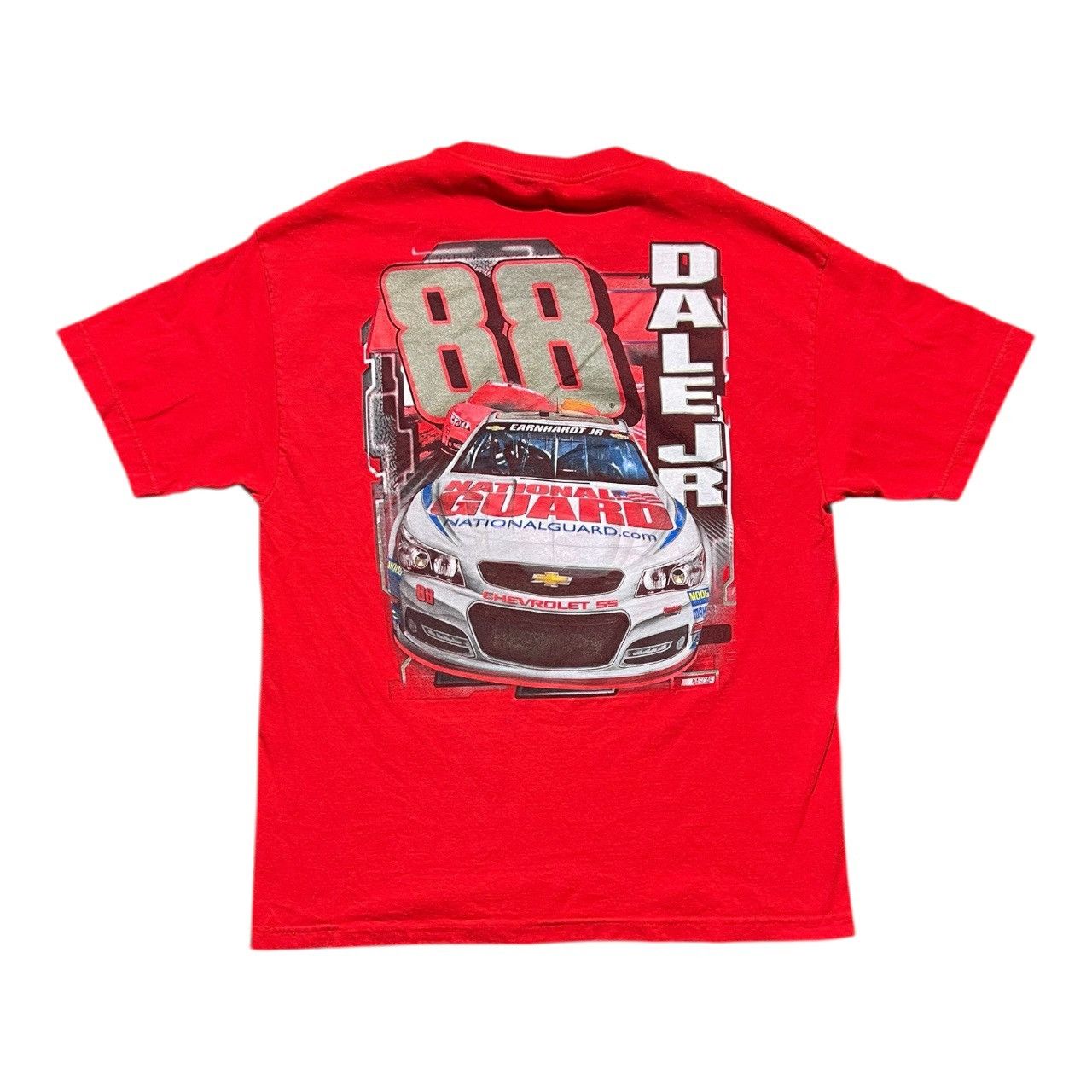 NASCAR × Vintage Vintage Dale Jr Nascar Racing Red t-shirt Size US XL / EU 56 / 4 - 2 Thumbnail