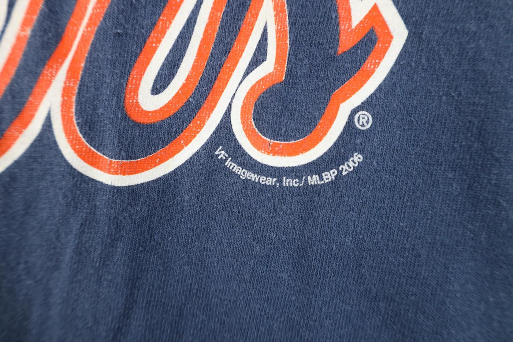 Vintage Vintage Y2K 2006 Tigers Baseball Long Sleeve T-Shirt Blue Size US XL / EU 56 / 4 - 5 Thumbnail