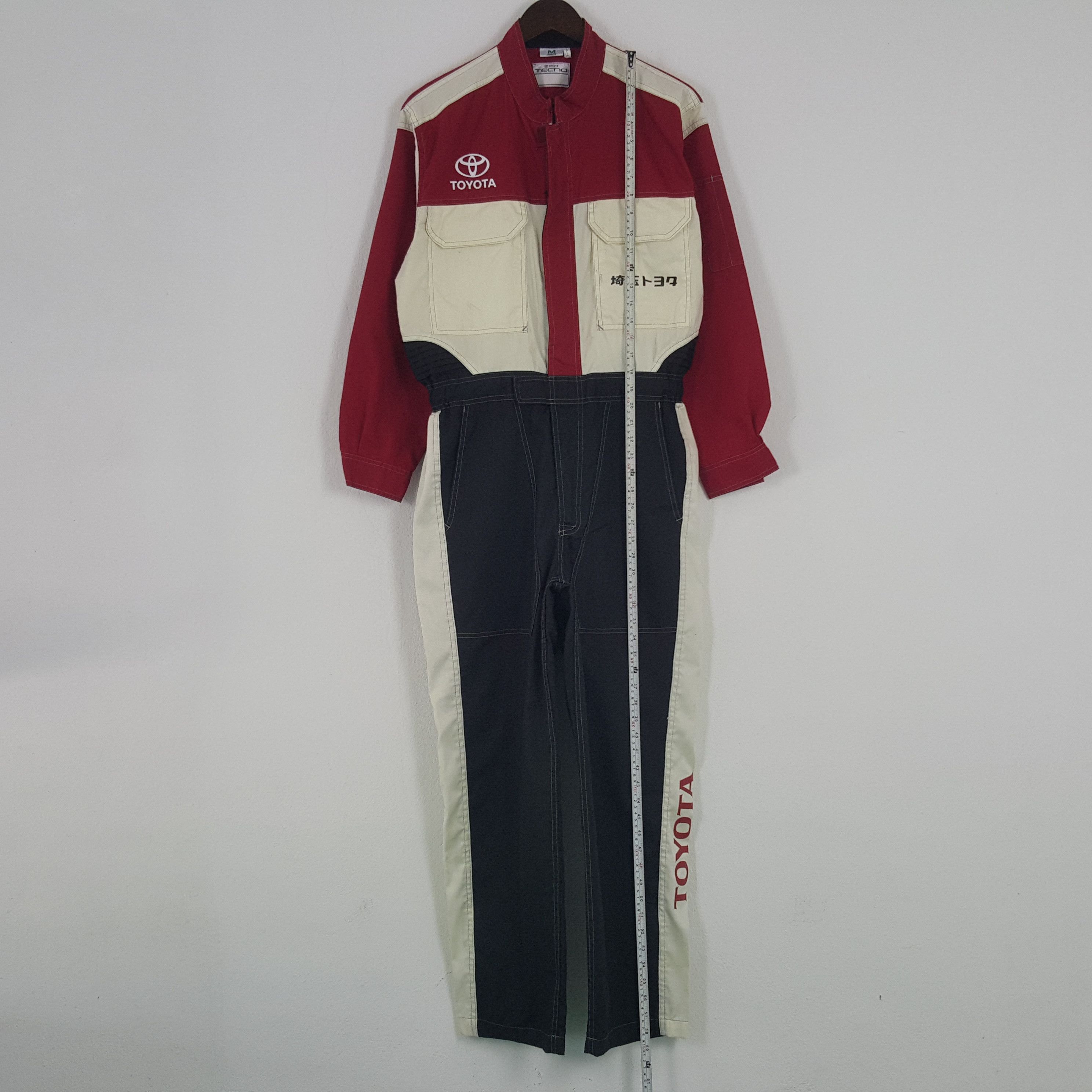 Sports Specialties × Vintage Vintage Toyota Sport Racing Worker Coverall Jumpsuit Jacket Size US M / EU 48-50 / 2 - 7 Thumbnail