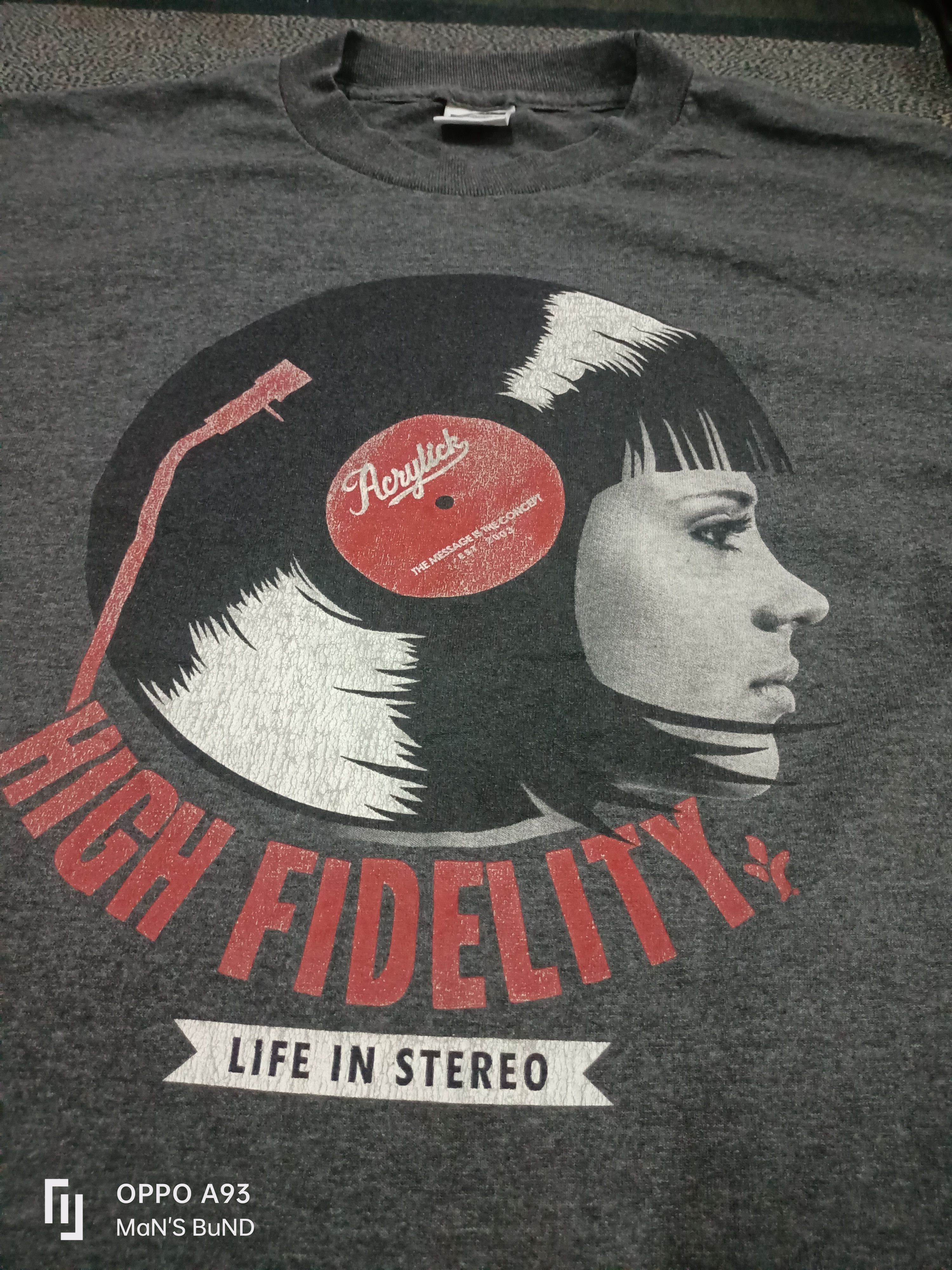 Band Tees Band Tees Acirylick The Message is The Concept Size US S / EU 44-46 / 1 - 8 Thumbnail