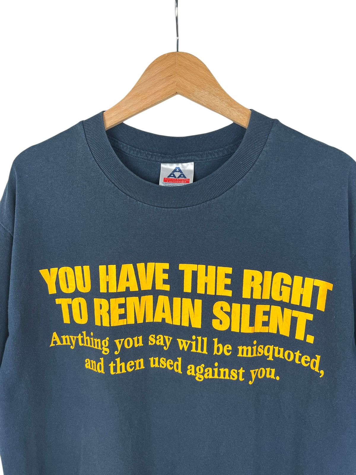 Vintage Vintage Y2K Statement Tee Size US L / EU 52-54 / 3 - 2 Thumbnail