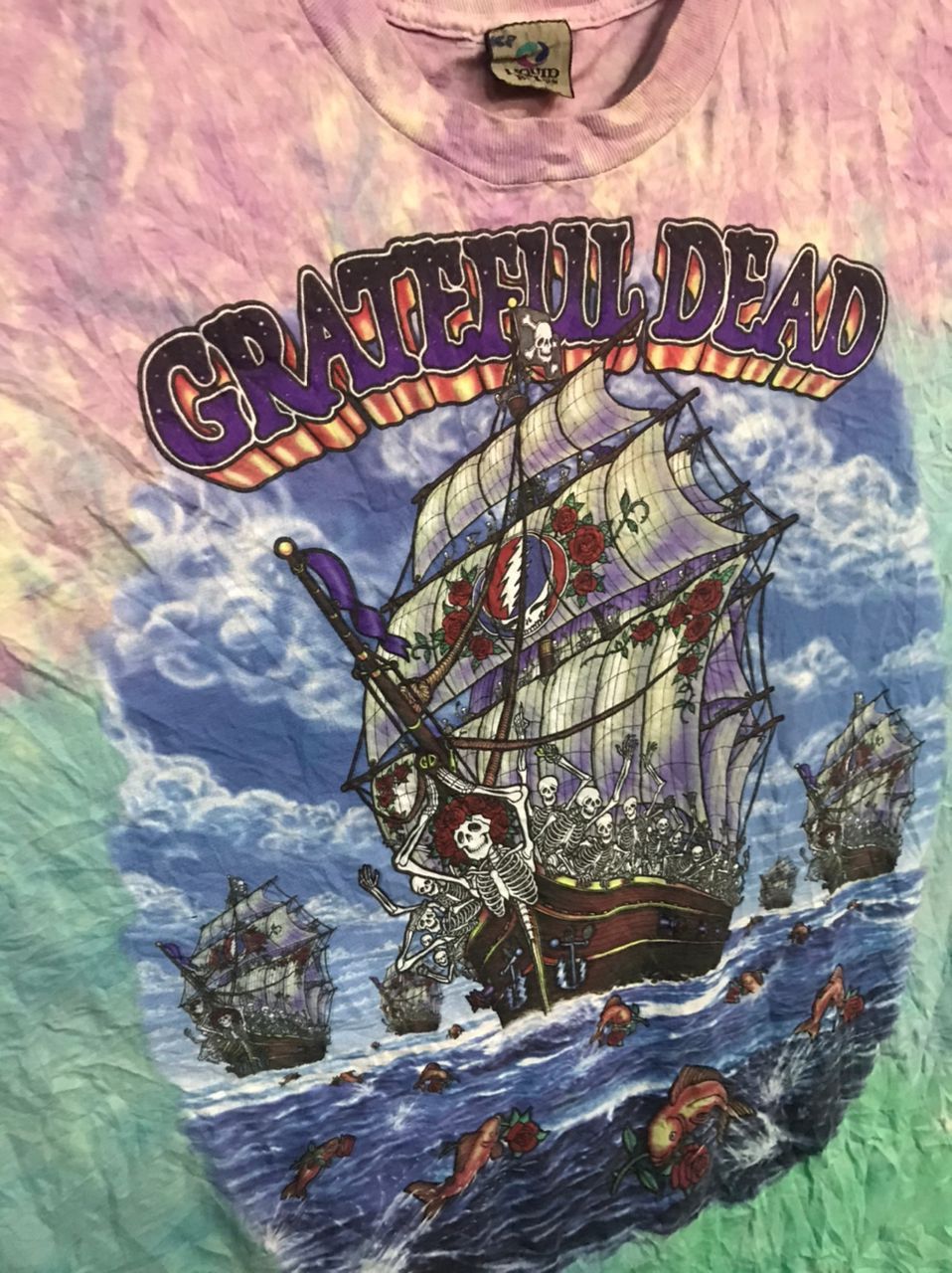 Band Tees × Grateful Dead × Vintage Vintage Grateful Dead 💀 oversize Size US XXL / EU 58 / 5 - 3 Thumbnail