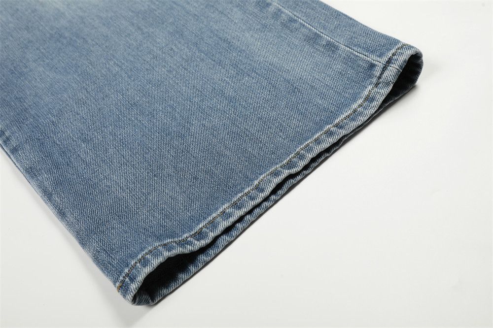 Jean American men's loose wide-leg washed casual jeans Size US 34 / EU 50 - 5 Thumbnail