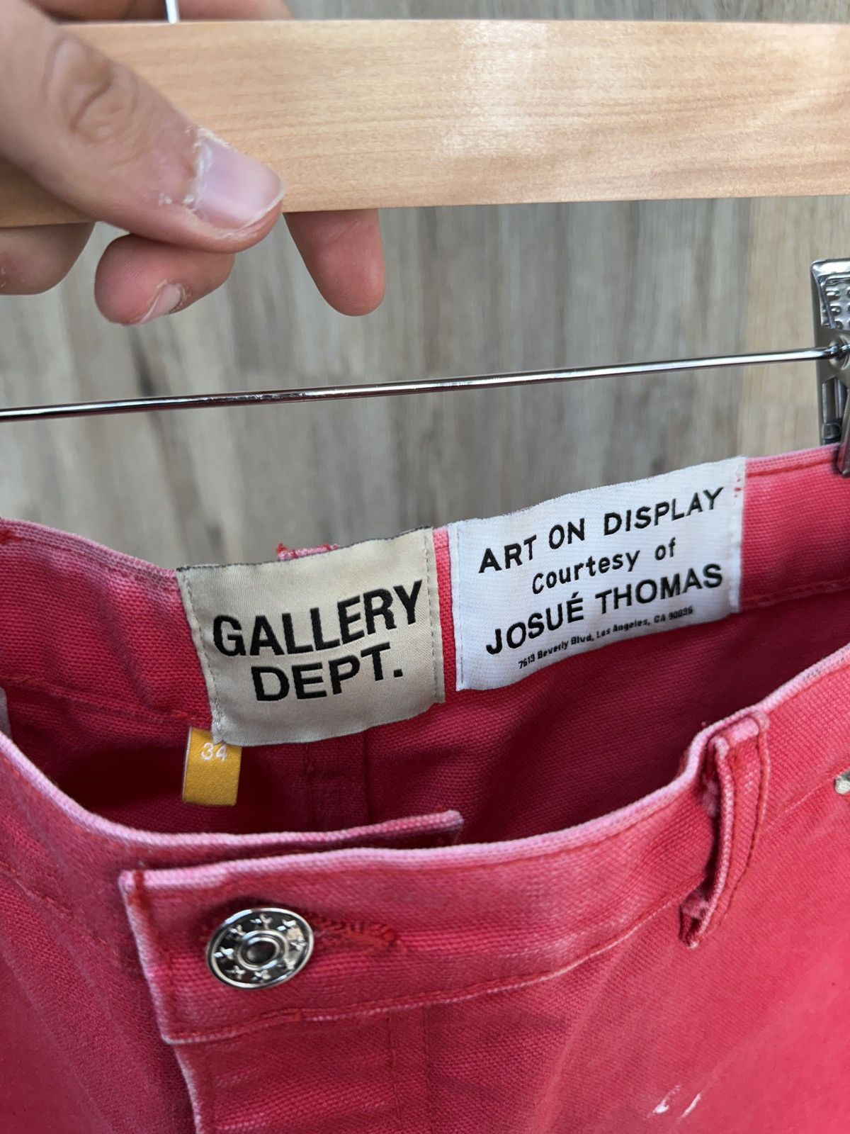 Gallery Dept. Gallery Dept Red Carpenters Size US 34 / EU 50 - 11 Thumbnail