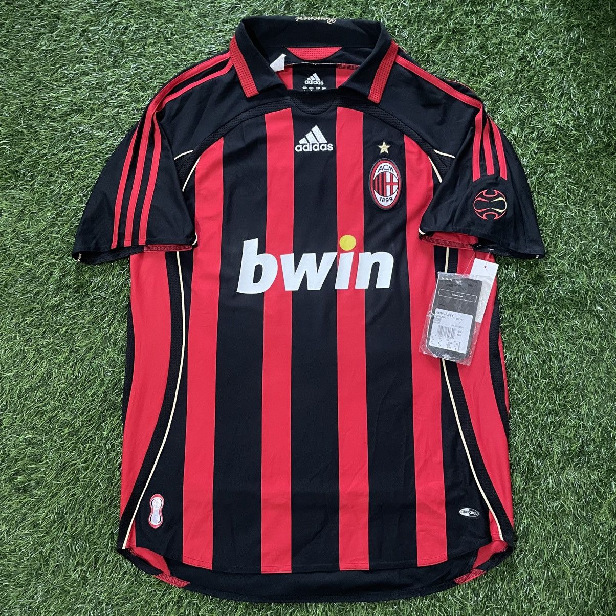 Adidas Adidas Ac Milan Home 2006-07 Kaka #22 BNWT Soccer Jersey Size US M / EU 48-50 / 2 - 1 Thumbnail