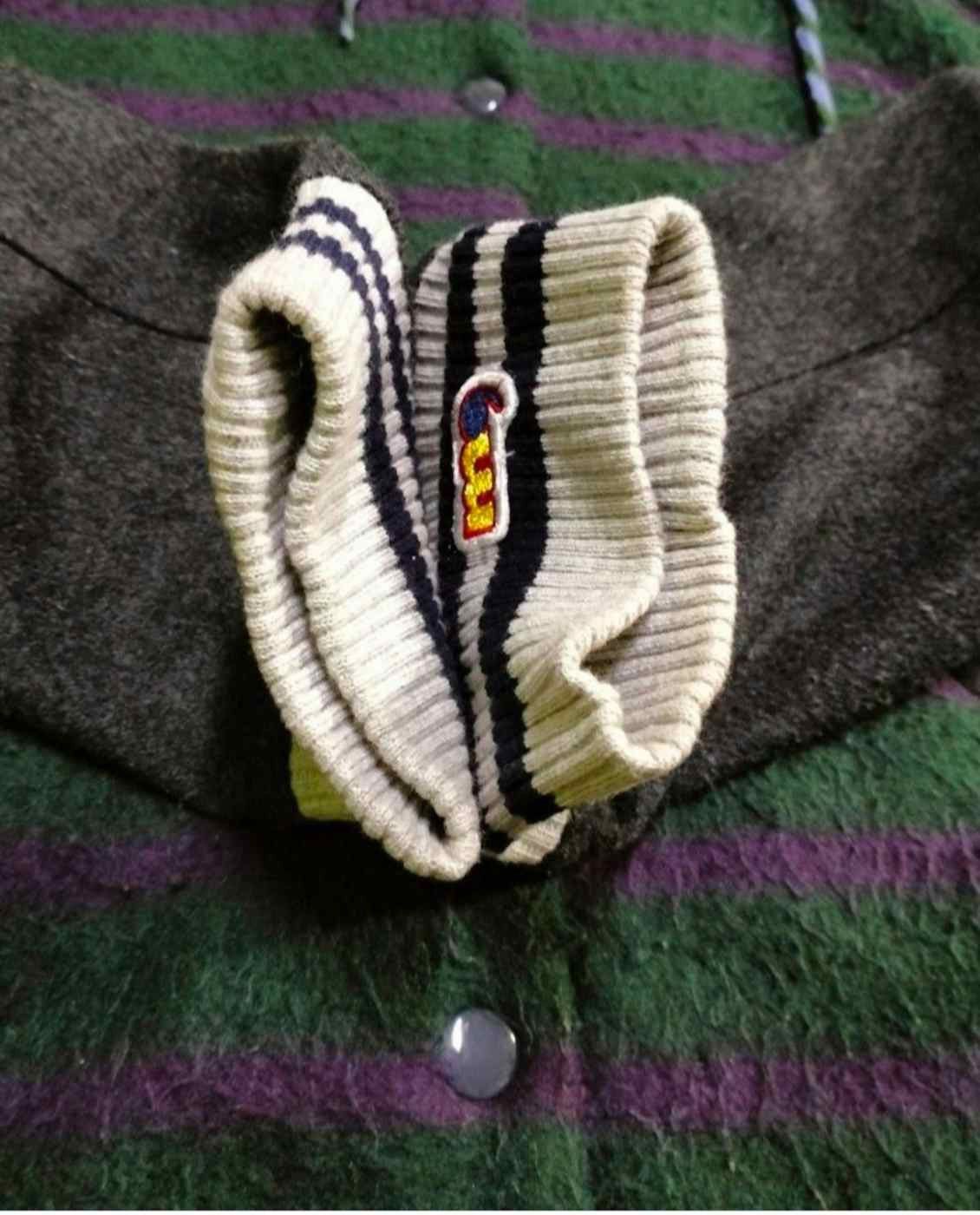 Issey Miyake 🔥Issey Miyake Mercibeaucoup Varsity Hodded Stripe Jacket Size US M / EU 48-50 / 2 - 4 Thumbnail
