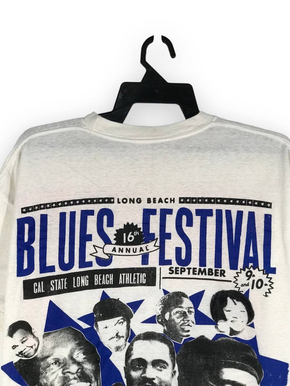 Band Tees × Vintage vintage Long beach blues festival Size US XL / EU 56 / 4 - 5 Thumbnail