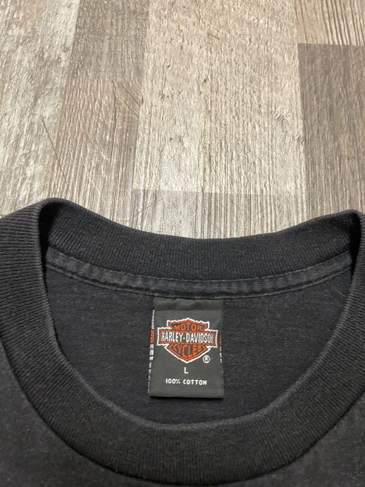Harley Davidson Vintage 1996 Harley Davidson Made in Usa Single Stitch tee Size US L / EU 52-54 / 3 - 6 Thumbnail