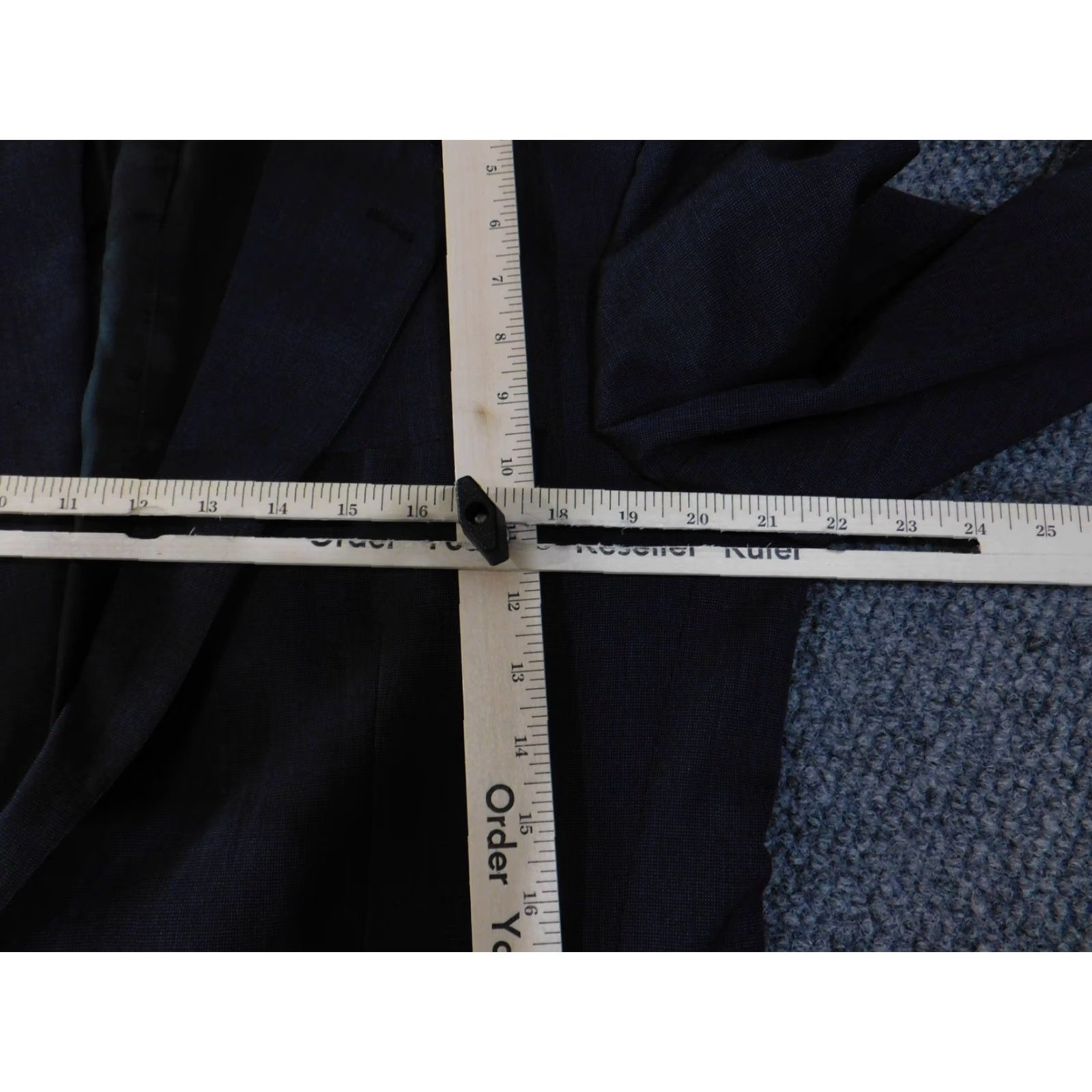 Brooks Brothers Brooks Brothers Blazer Mens 42 Long Blue Wool Two Button Sport Coat Jacket USA Size 42R - 7 Thumbnail