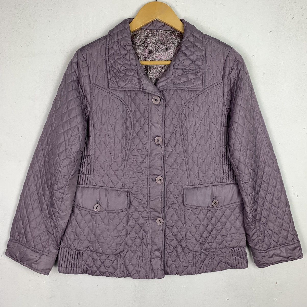 Japanese Brand × Vintage Vintage Three Flora Quilted Jacket Size US M / EU 48-50 / 2 - 1 Thumbnail