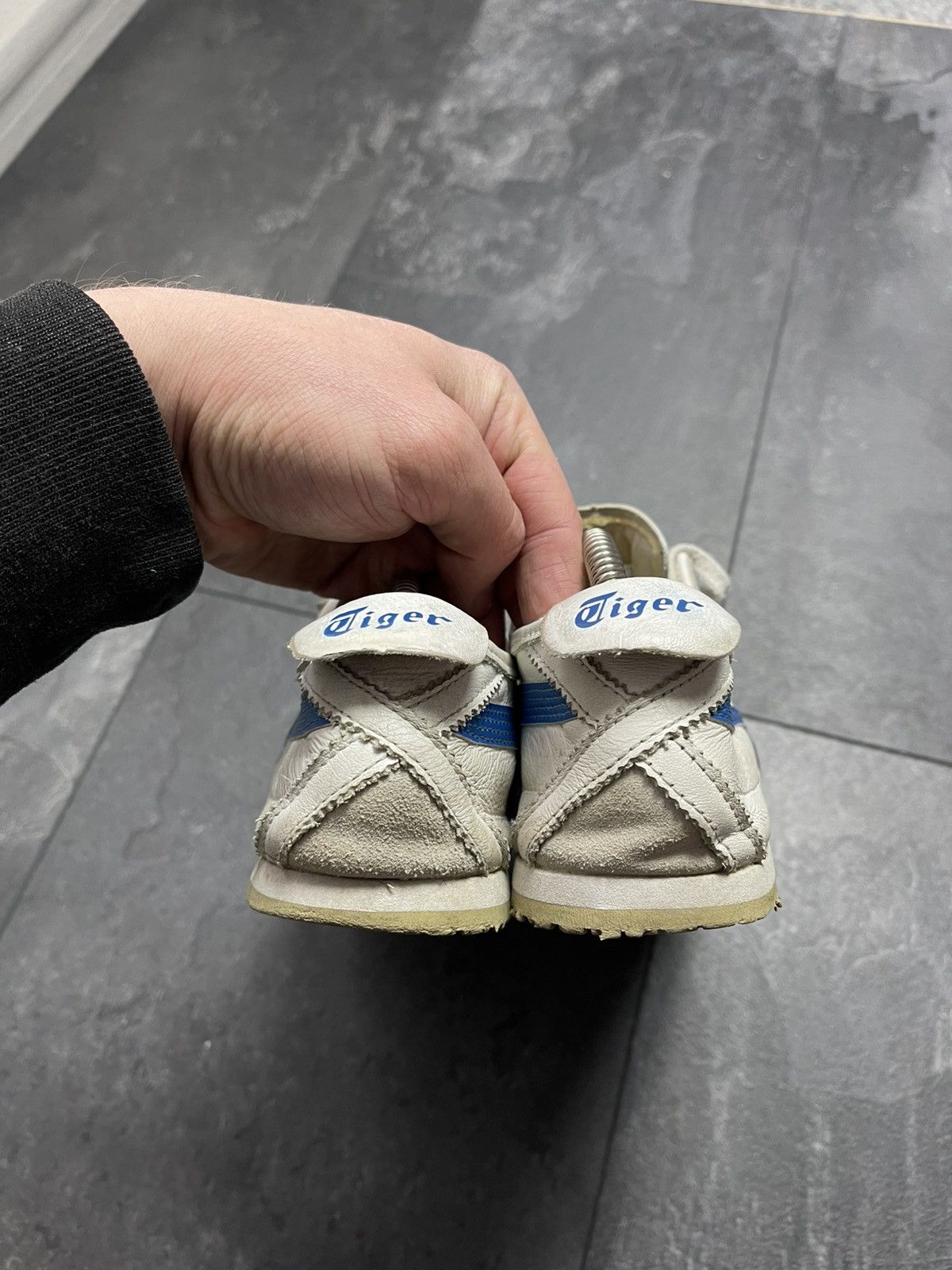 Japanese Brand × Onitsuka Tiger × Vintage Asics Onitsuka Tiger OG Sneakers Leather France Vintage Y2k Size US 5.5 / EU 38 - 12 Thumbnail