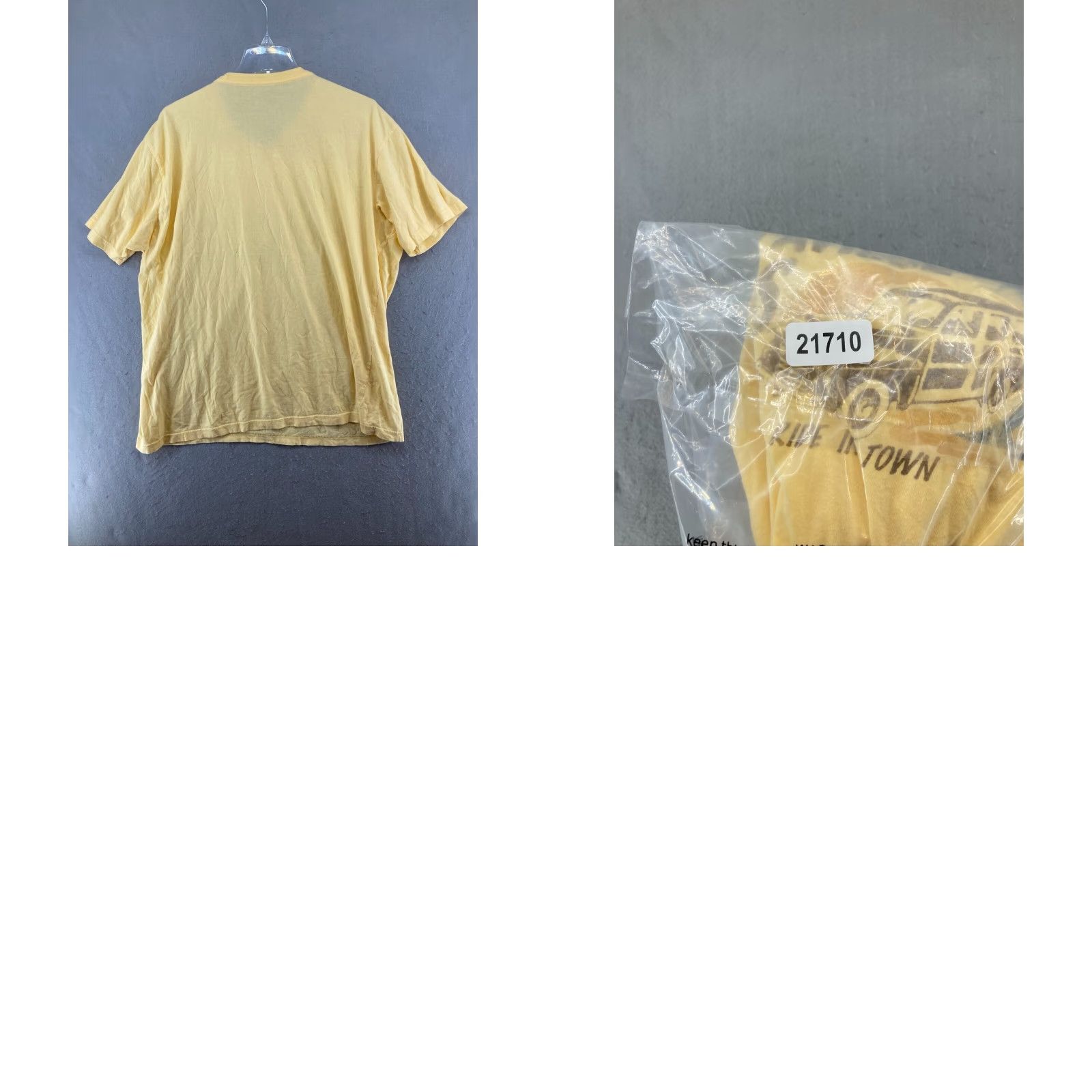 Vintage Margaritaville TShirt Mens 2XL Yellow Graphic Print Crew Neck Short Sleeve Cotton Jersey Shirt Size US XXL / EU 58 / 5 - 8 Thumbnail