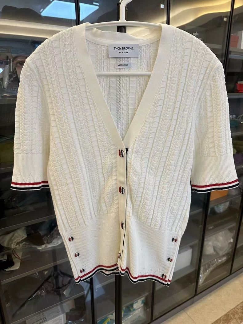 Thom Browne Thom Browne Short sleeve knit Size M / US 6-8 / IT 42-44 - 1 Thumbnail