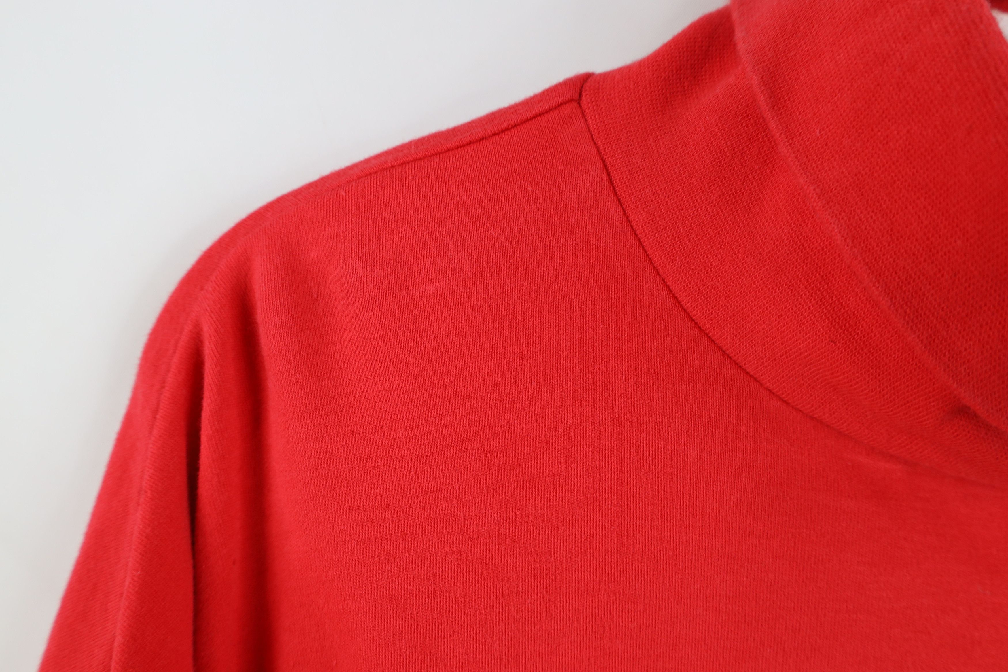 Gap Vintage 90s Gap Blank Long Sleeve Turtleneck T-Shirt Red USA Size US L / EU 52-54 / 3 - 5 Thumbnail