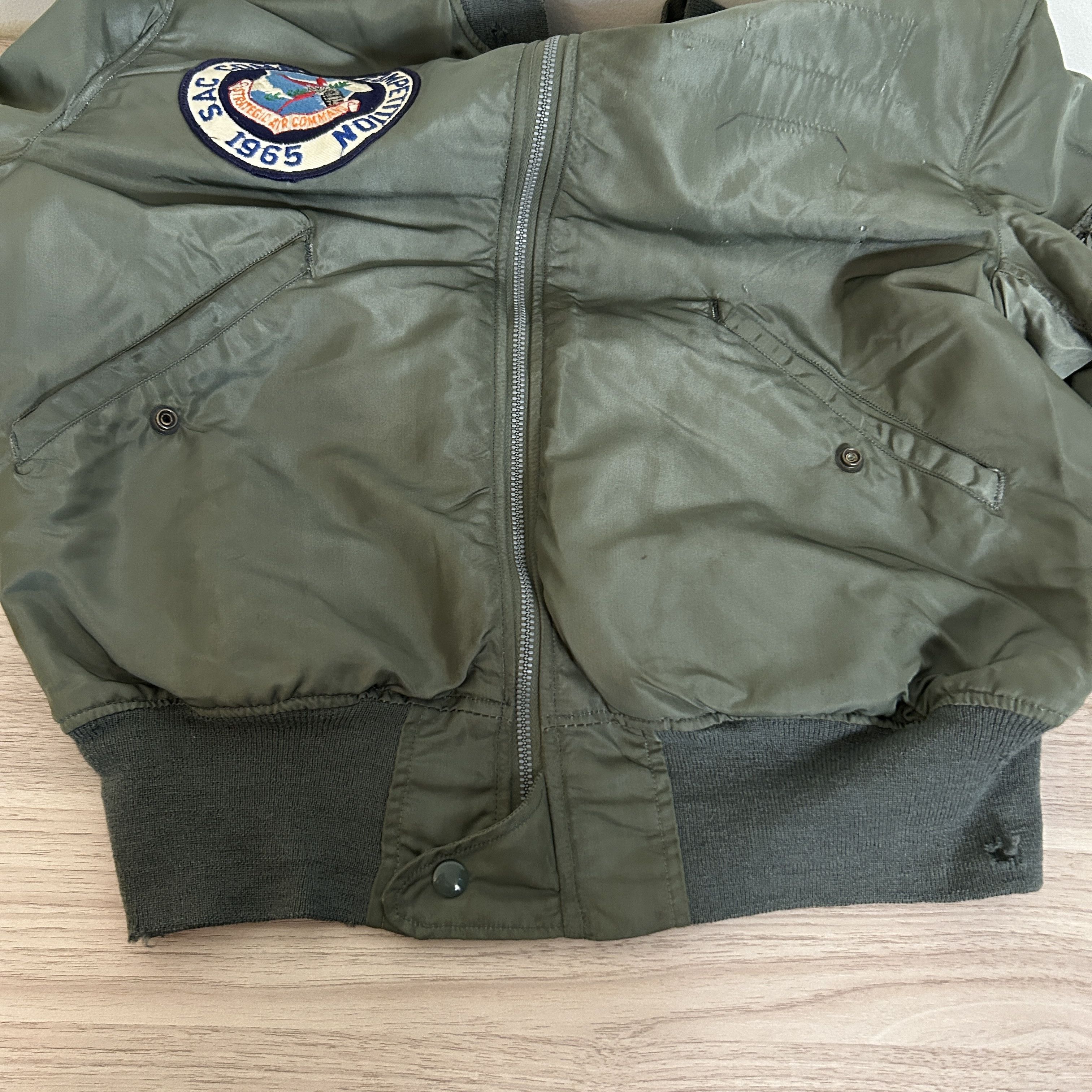 Alpha Industries 1964 Alpha L-2B USAF Flight Jacket Crown Zip L Size US M / EU 48-50 / 2 - 5 Thumbnail