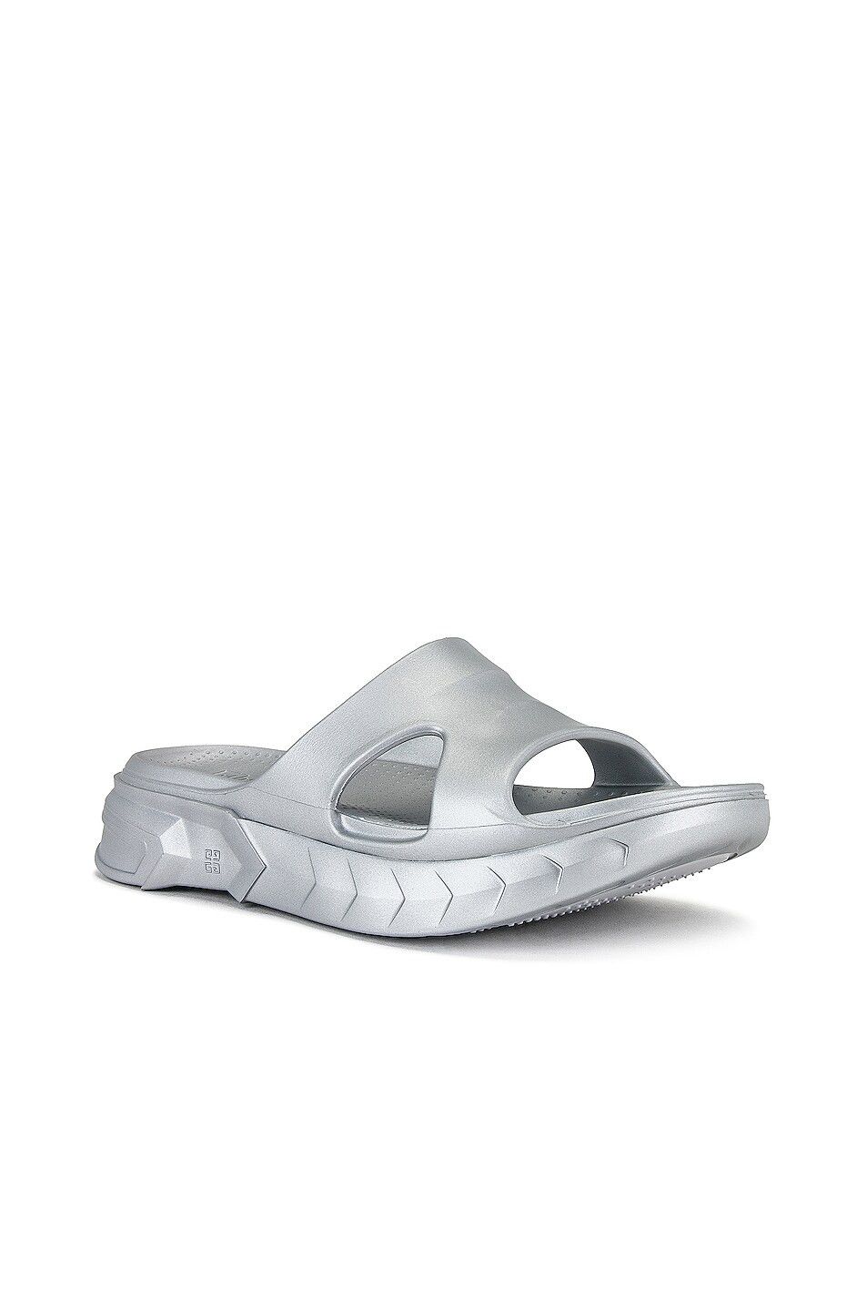 Givenchy o1loc1c0824 Marshmallow Sandals in Silver Size US 12 / EU 45 - 3 Thumbnail